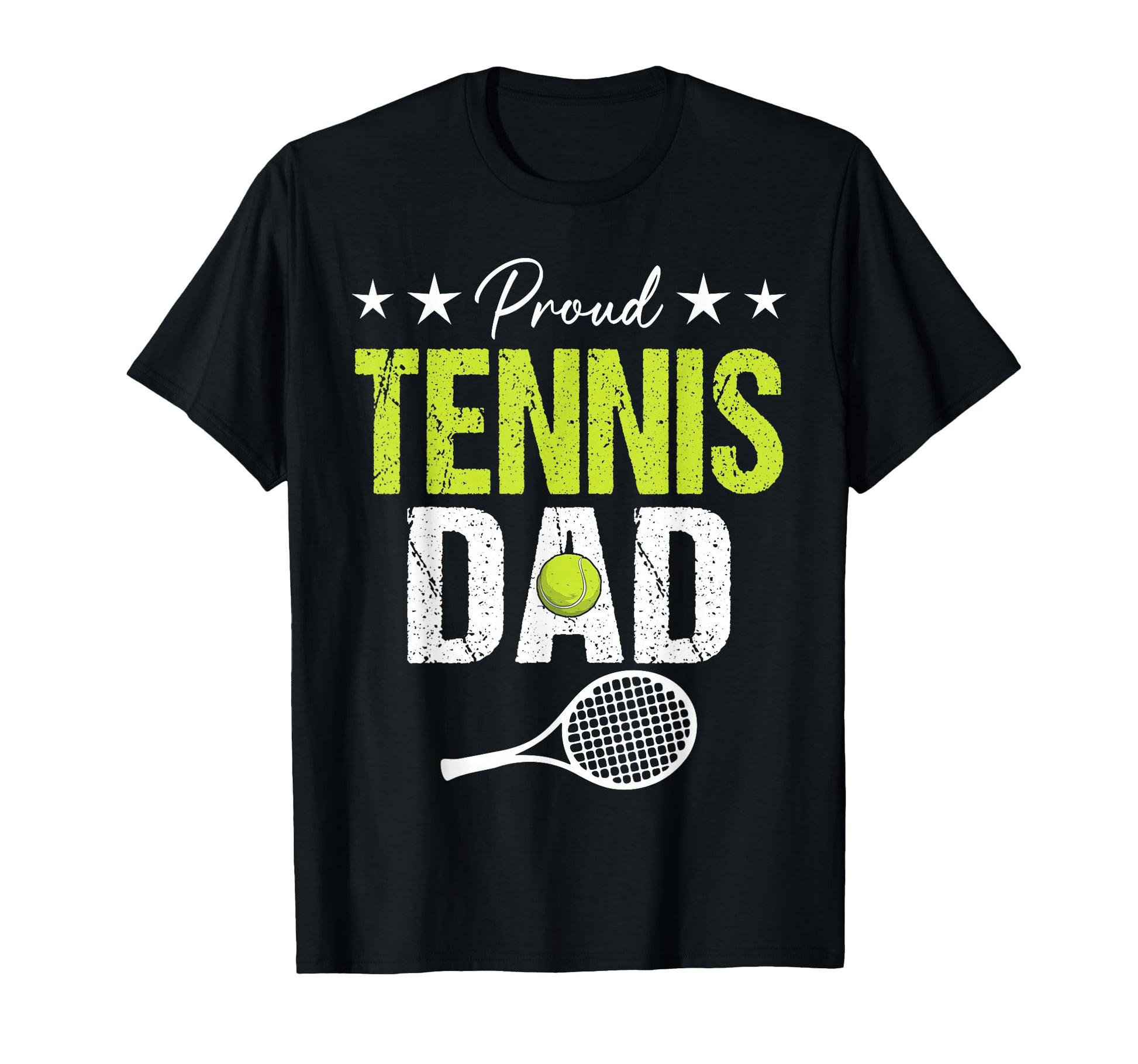 Proud Tennis Dad Game Day Sports Parent T-Shirt - Graphic Print Unisex - T-Shirt, Sweatshirt, Hoodie