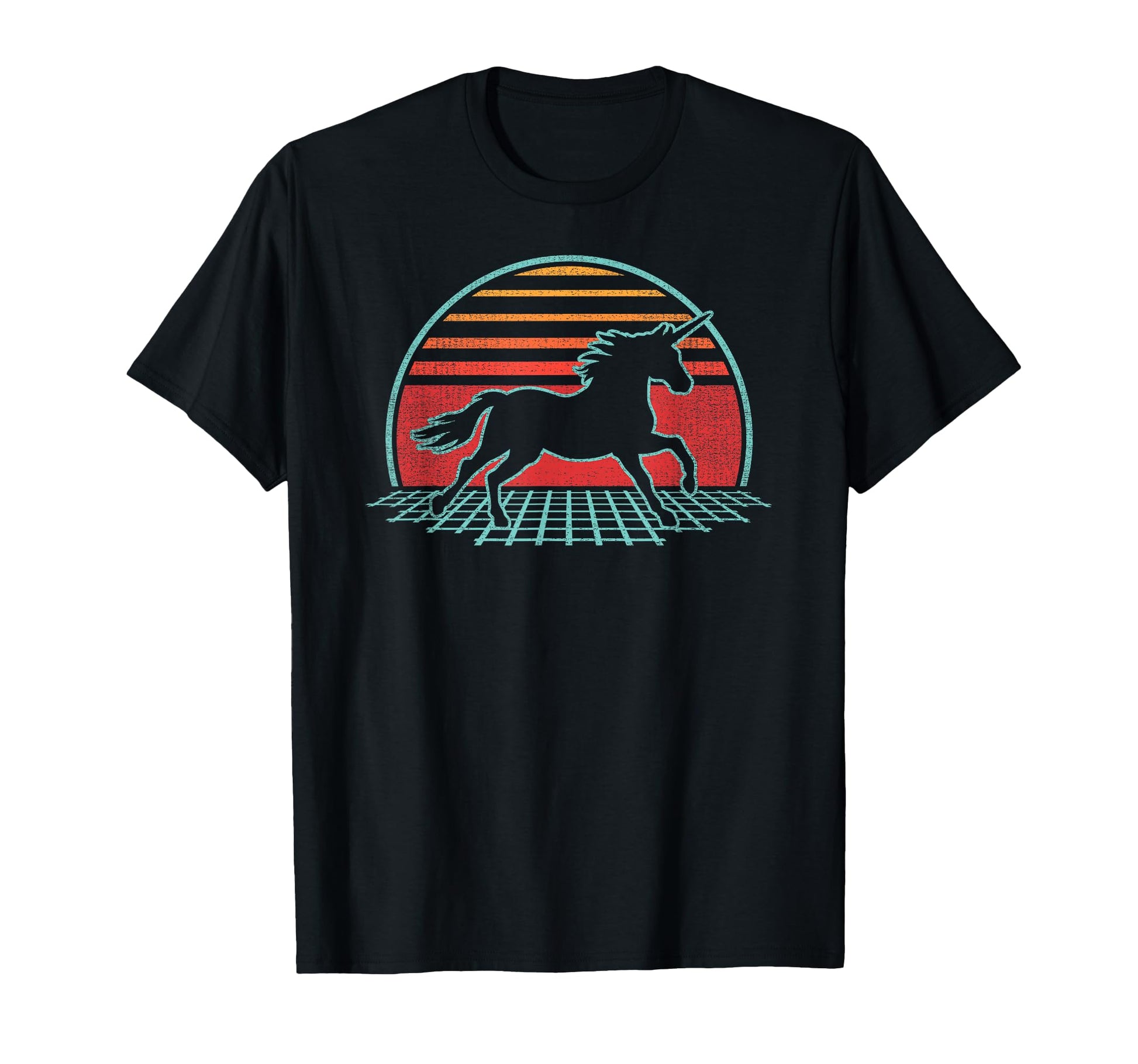 Unicorn 80S Horse Lover T-Shirt - Aesthetic Graphic for Adults - T-Shirt, Sweatshirt, Hoodie