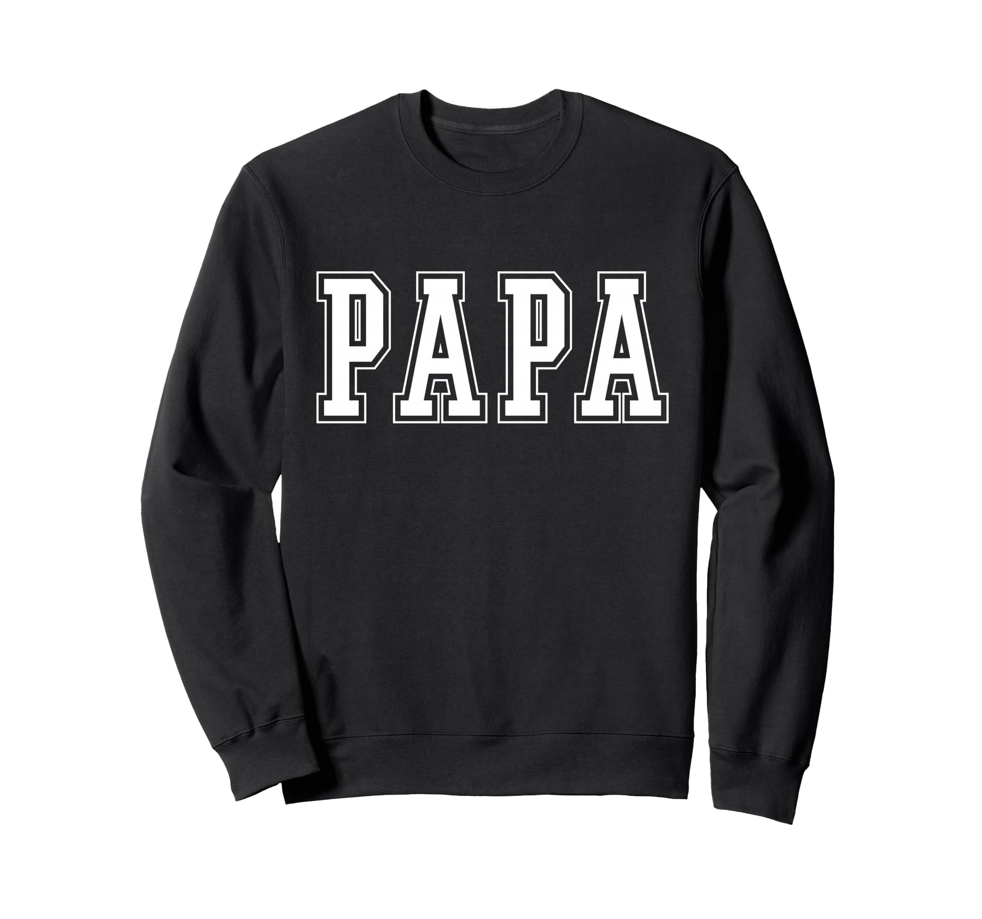 Varsity Papa Grandpa Sweatshirt - Aesthetic Graphic Unisex - T-Shirt, Sweatshirt, Hoodie