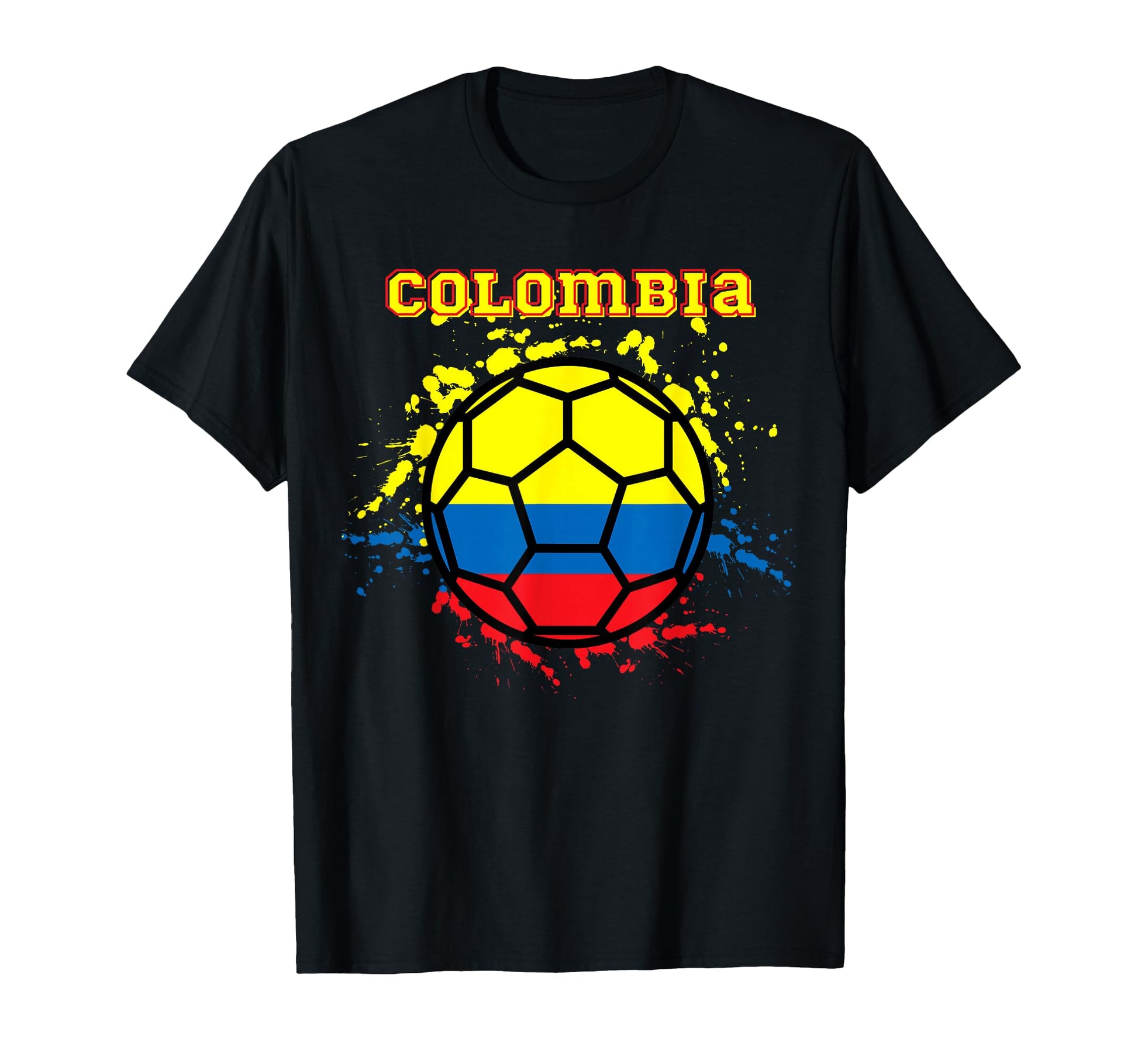Colombia Soccer Colombian Flag T-Shirt - Casual Everyday Wear Men Women - T-Shirt, Sweatshirt, Hoodie