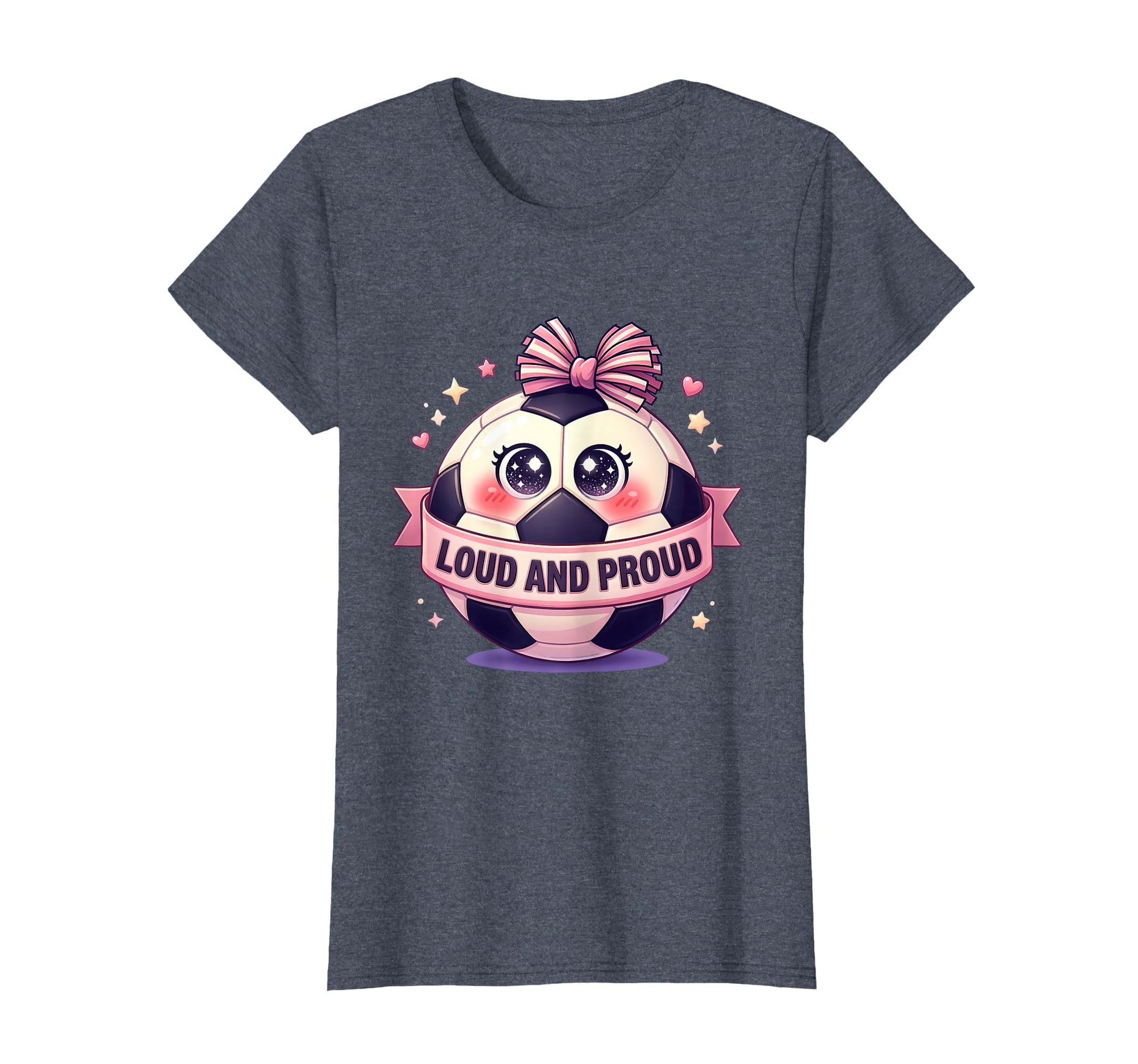 Loud And Proud Soccer Mom T-Shirt - Novelty Apparel Men Women - T-Shirt, Sweatshirt, Hoodie