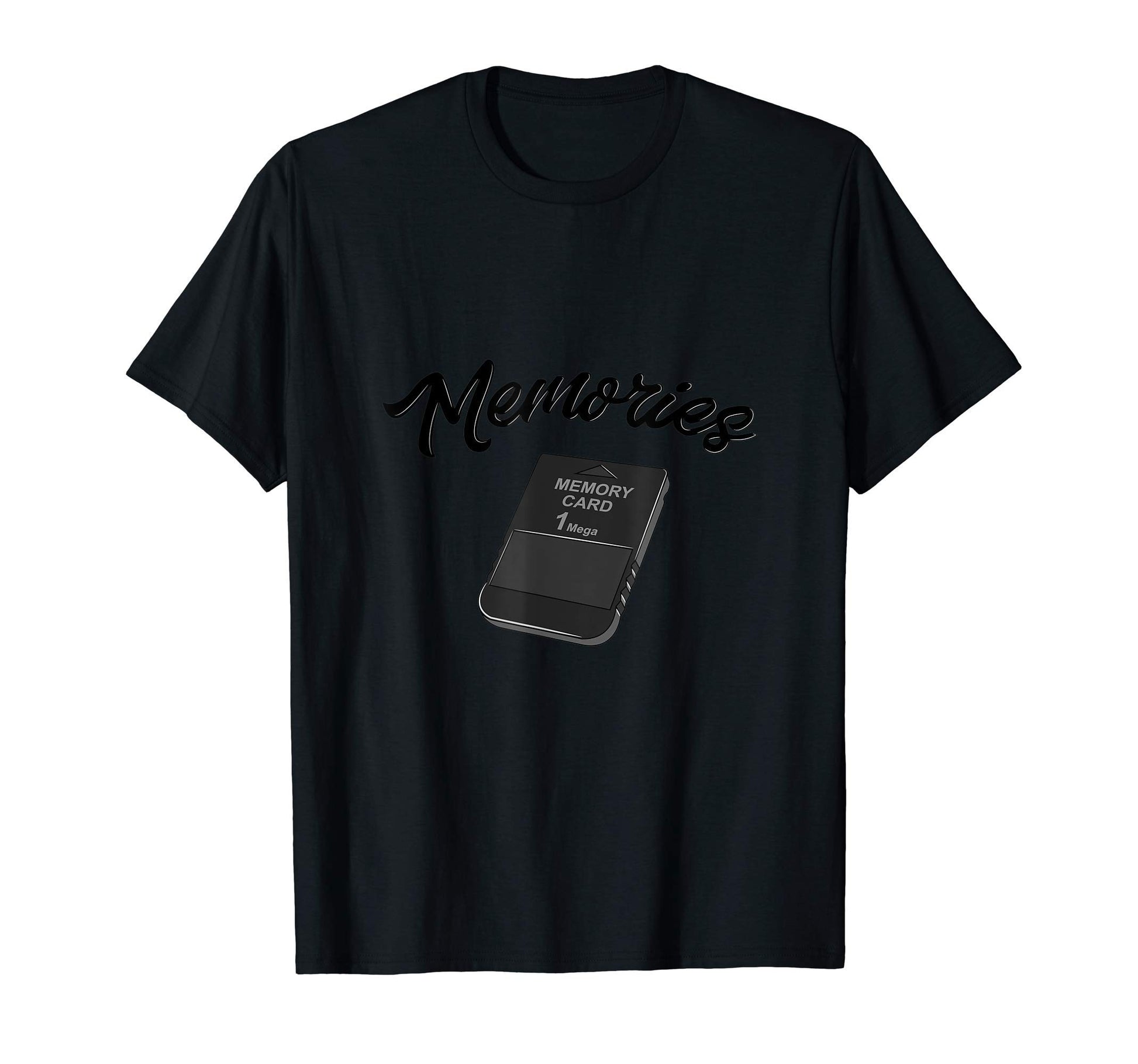 Memory Card Memories Gamer Dad T-Shirt - Fun Novelty Design Men Women - T-Shirt, Sweatshirt, Hoodie