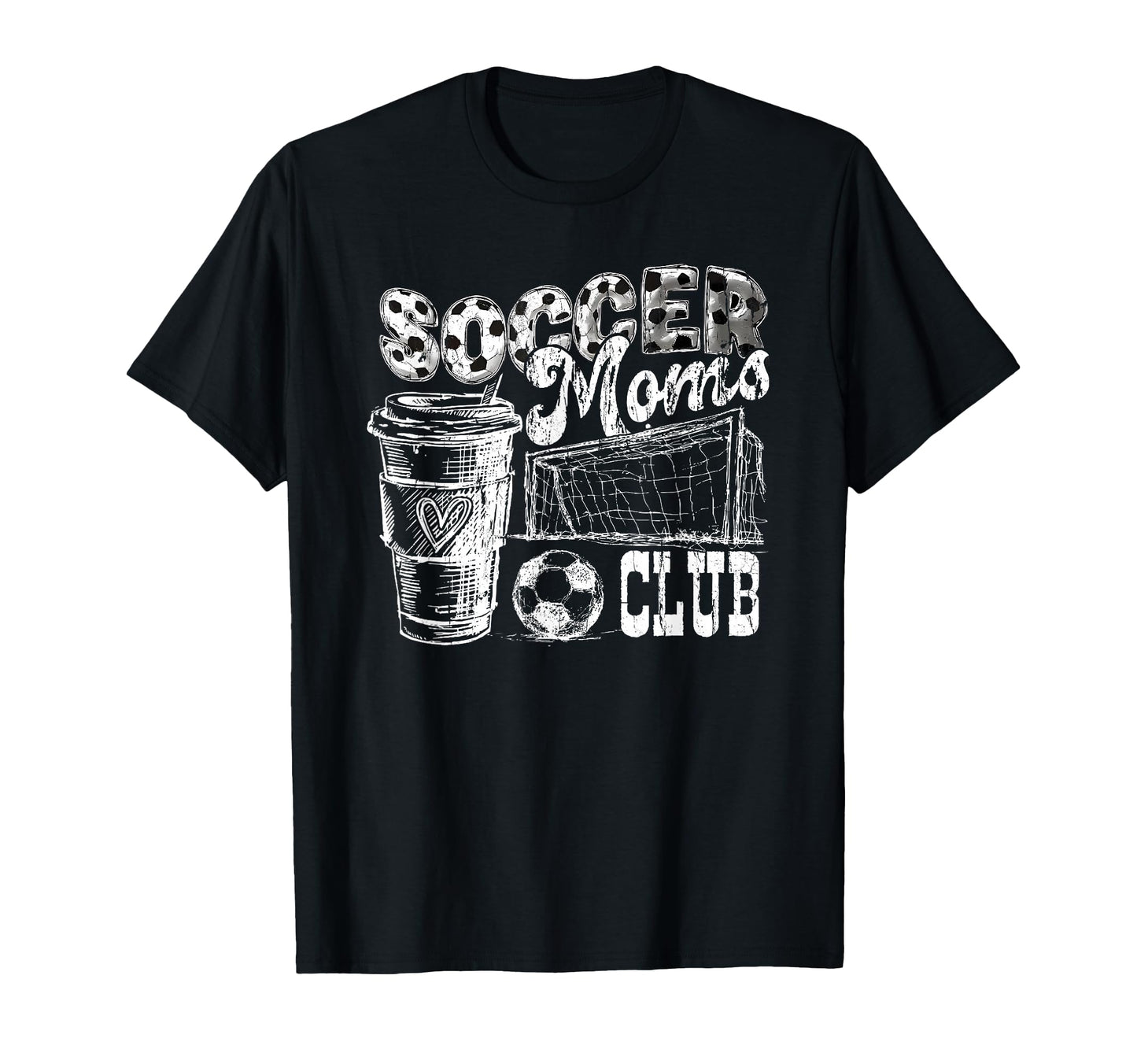 Soccer Moms Club Livin That T-Shirt - Casual Everyday Wear for Adults - T-Shirt, Sweatshirt, Hoodie