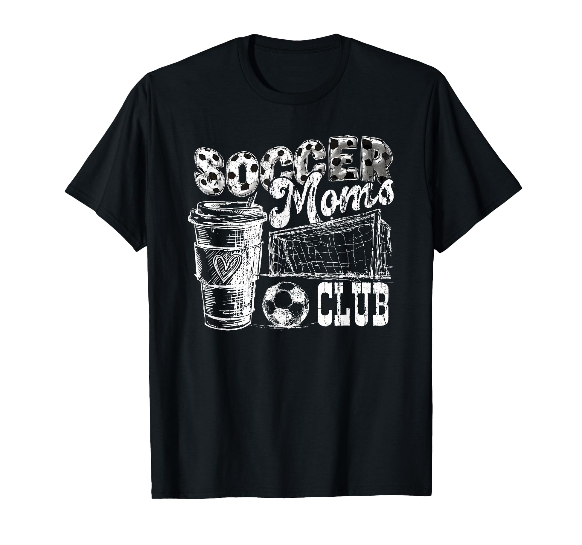 Soccer Moms Club Livin That T-Shirt - Casual Everyday Wear for Adults - T-Shirt, Sweatshirt, Hoodie