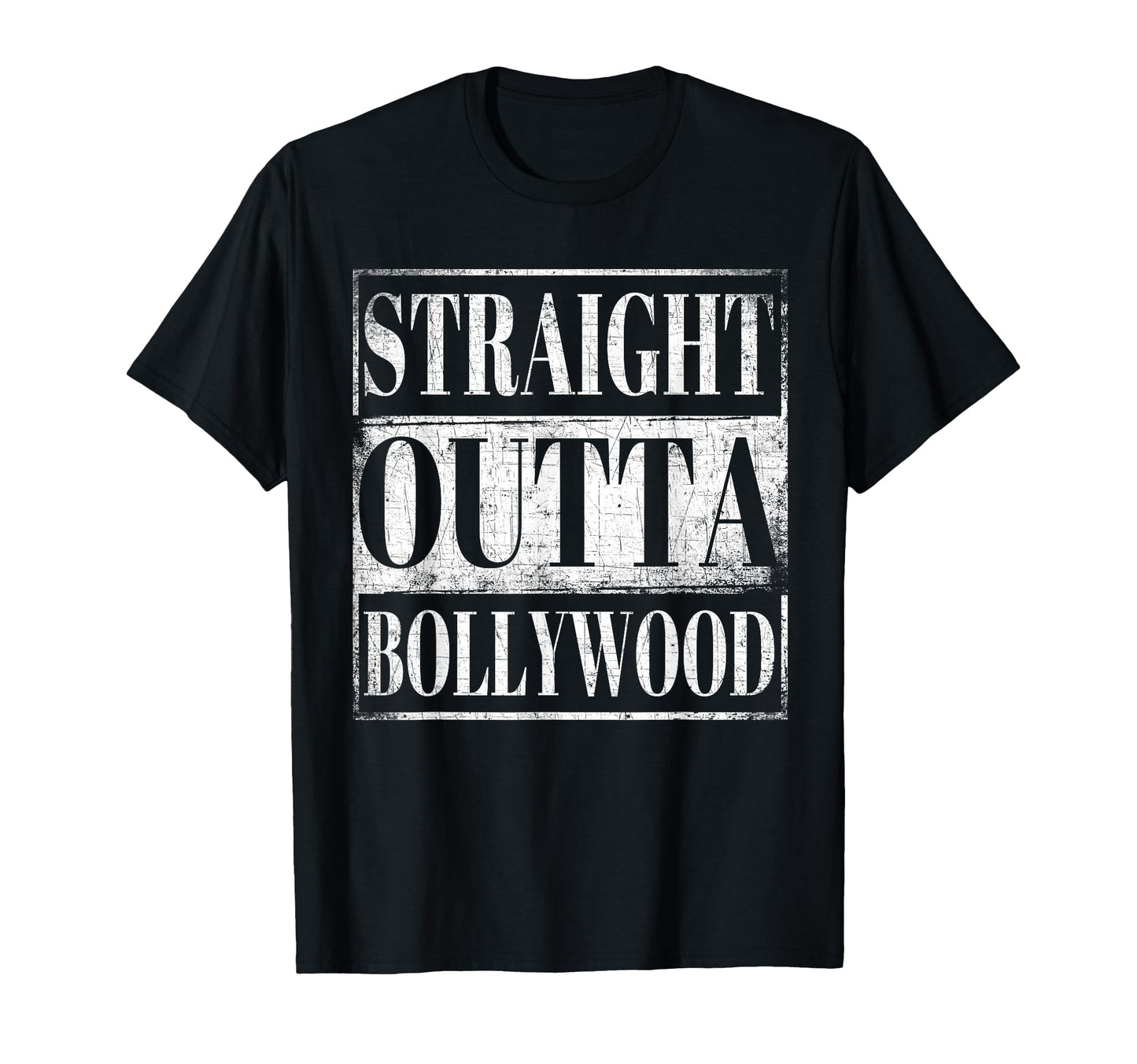 Straight Outta Bollywood Travel To T-Shirt - Graphic Print for Adults - T-Shirt, Sweatshirt, Hoodie