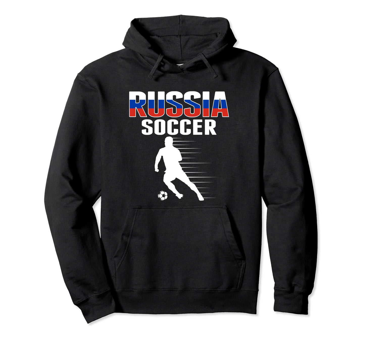 Russia Soccer Fans Jersey Proud Russian Hoodie - Minimalist Print Unisex - T-Shirt, Sweatshirt, Hoodie