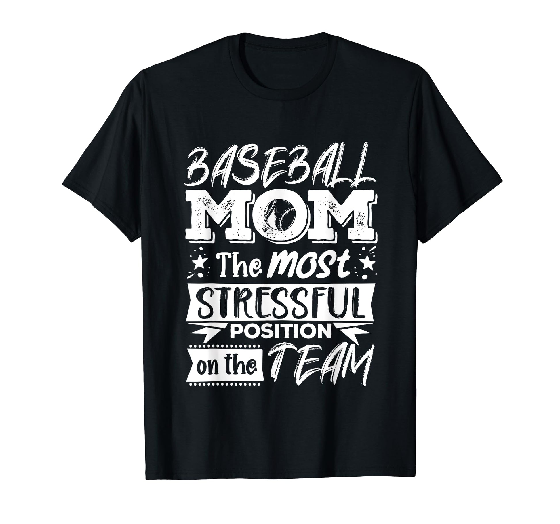 Baseball Mom Baseball Lover T-Shirt - Fun Novelty Design Men Women - T-Shirt, Sweatshirt, Hoodie