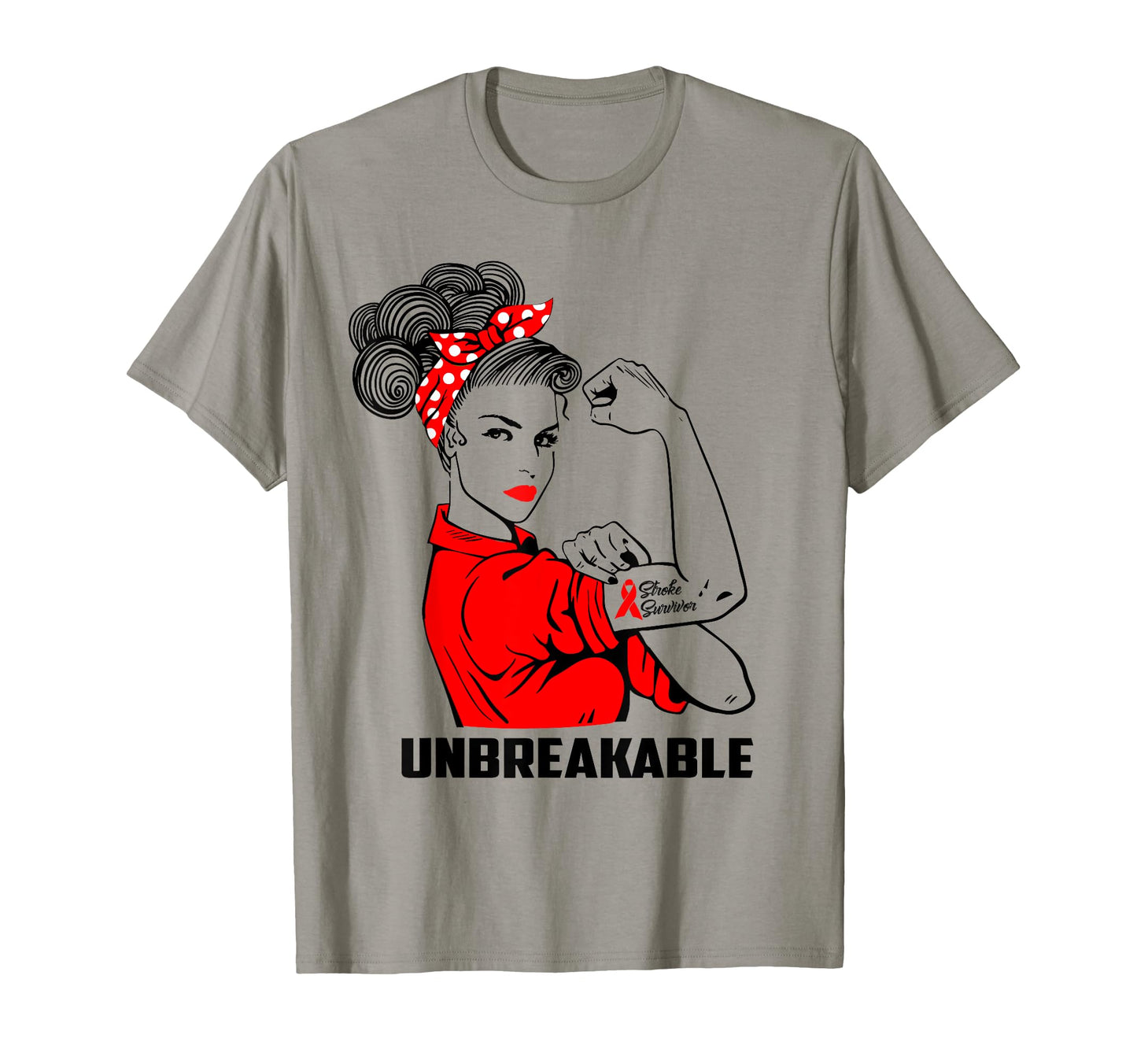 Stroke Survivor Unbreakable Stroke T-Shirt - Aesthetic Graphic for Adults - T-Shirt, Sweatshirt, Hoodie