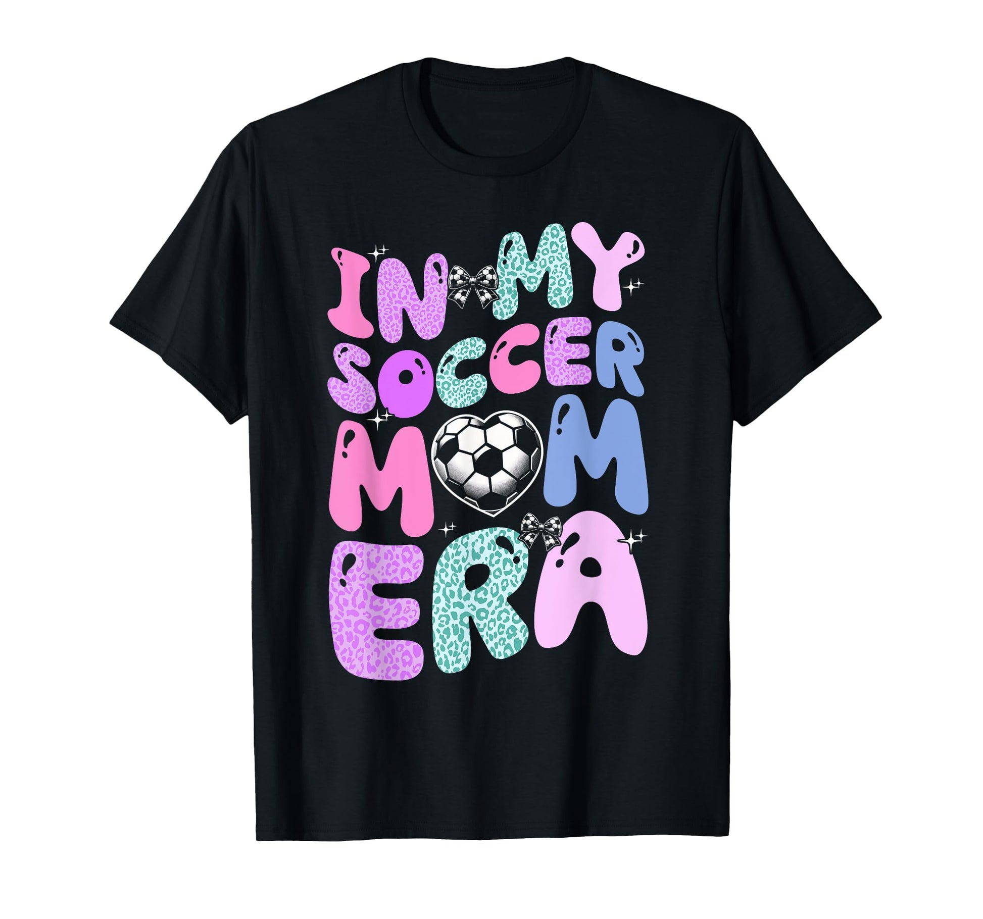 My Soccer Mom Era Groovy Football T-Shirt - Custom Art Print for Adults - T-Shirt, Sweatshirt, Hoodie