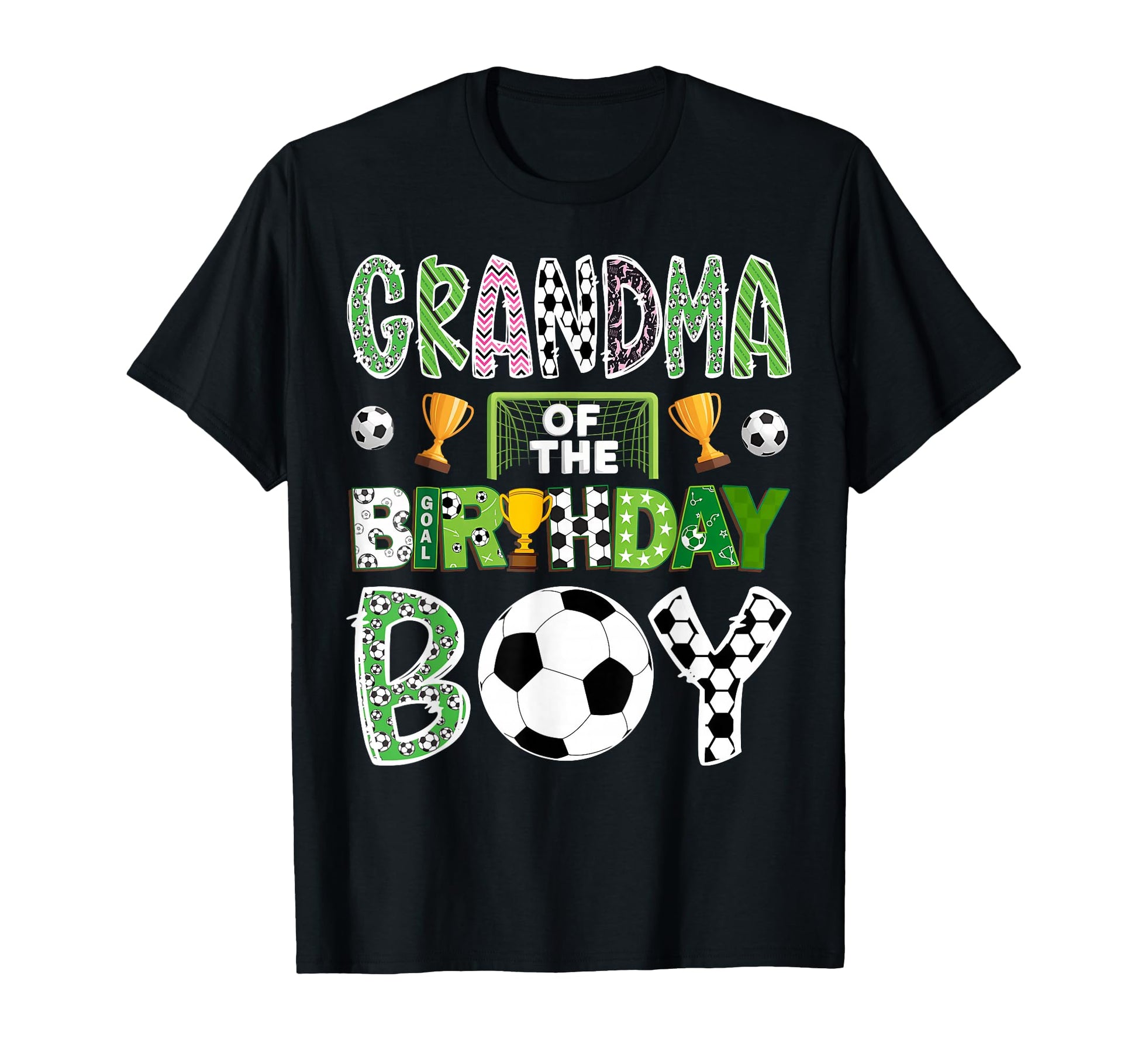 Grandma Birthday Soccer Player Game Day T-Shirt - Streetwear Style Unisex - T-Shirt, Sweatshirt, Hoodie