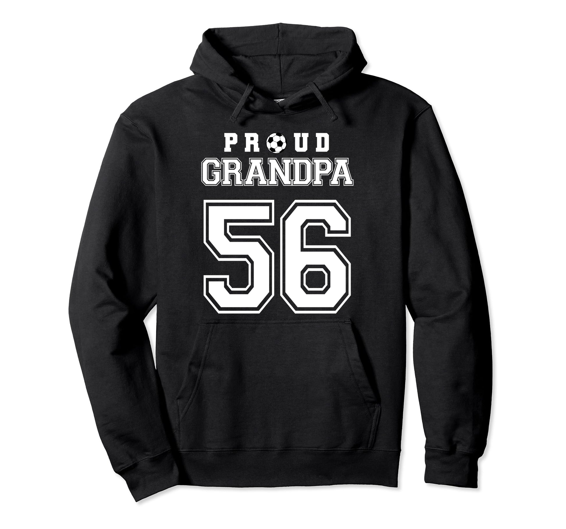 Number 56 Custom Proud Soccer Futbol Hoodie - Custom Art Print Unisex - T-Shirt, Sweatshirt, Hoodie