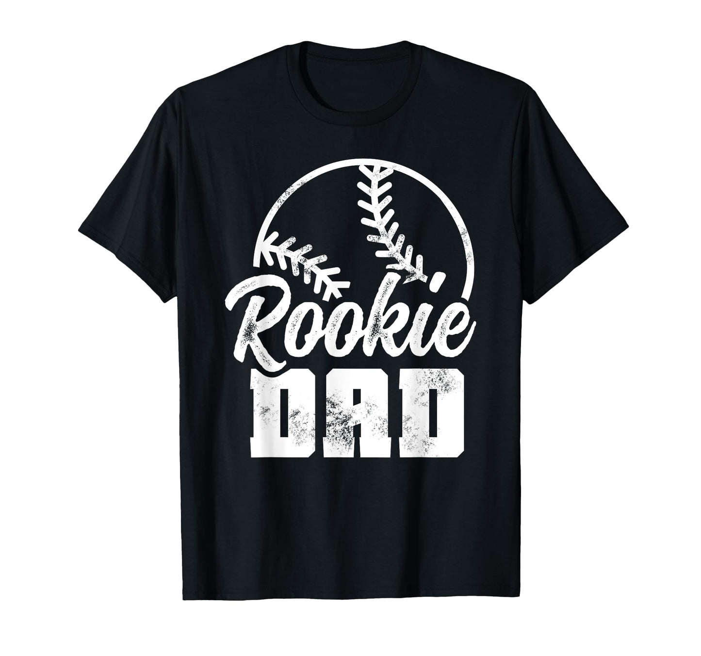 Baseball Dad Softball Game Rookie T-Shirt - Minimalist Print for Adults - T-Shirt, Sweatshirt, Hoodie