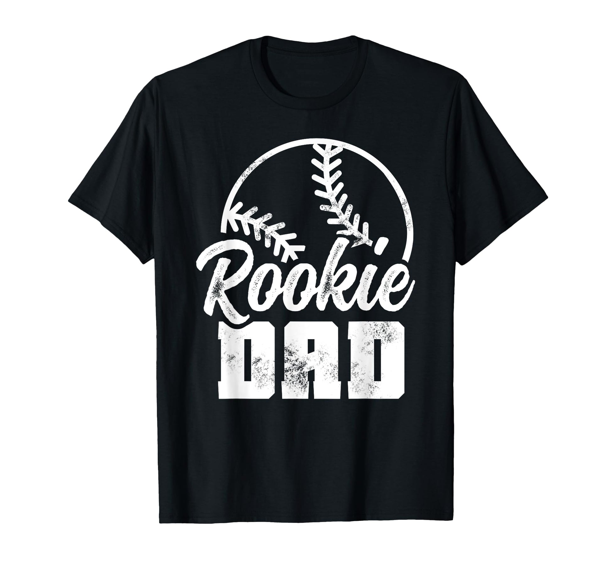 Baseball Dad Softball Game Rookie T-Shirt - Minimalist Print for Adults - T-Shirt, Sweatshirt, Hoodie