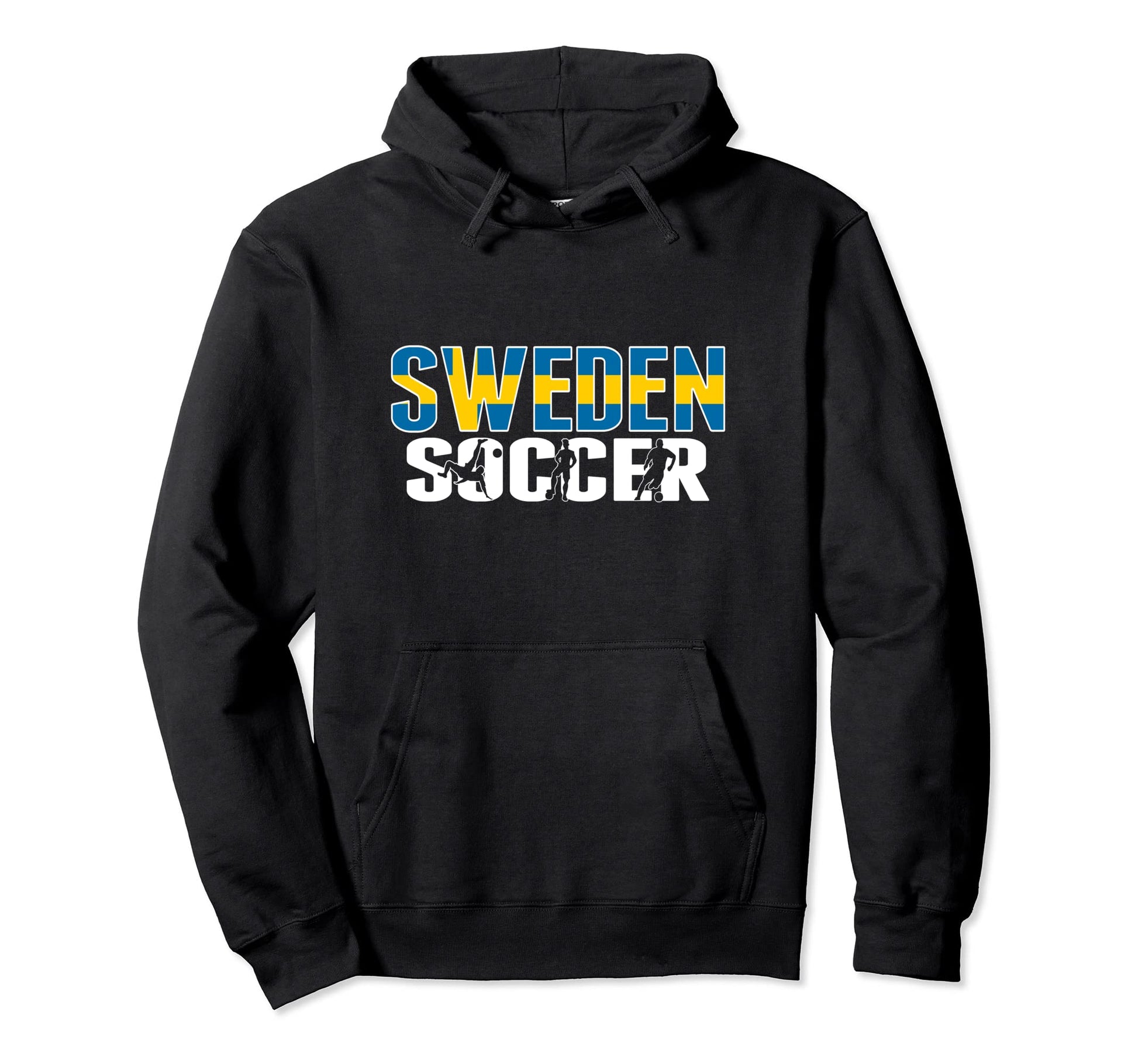 Sweden Soccer Fans Jersey Proud Swedish Hoodie - Trendy Graphic for Adults - T-Shirt, Sweatshirt, Hoodie