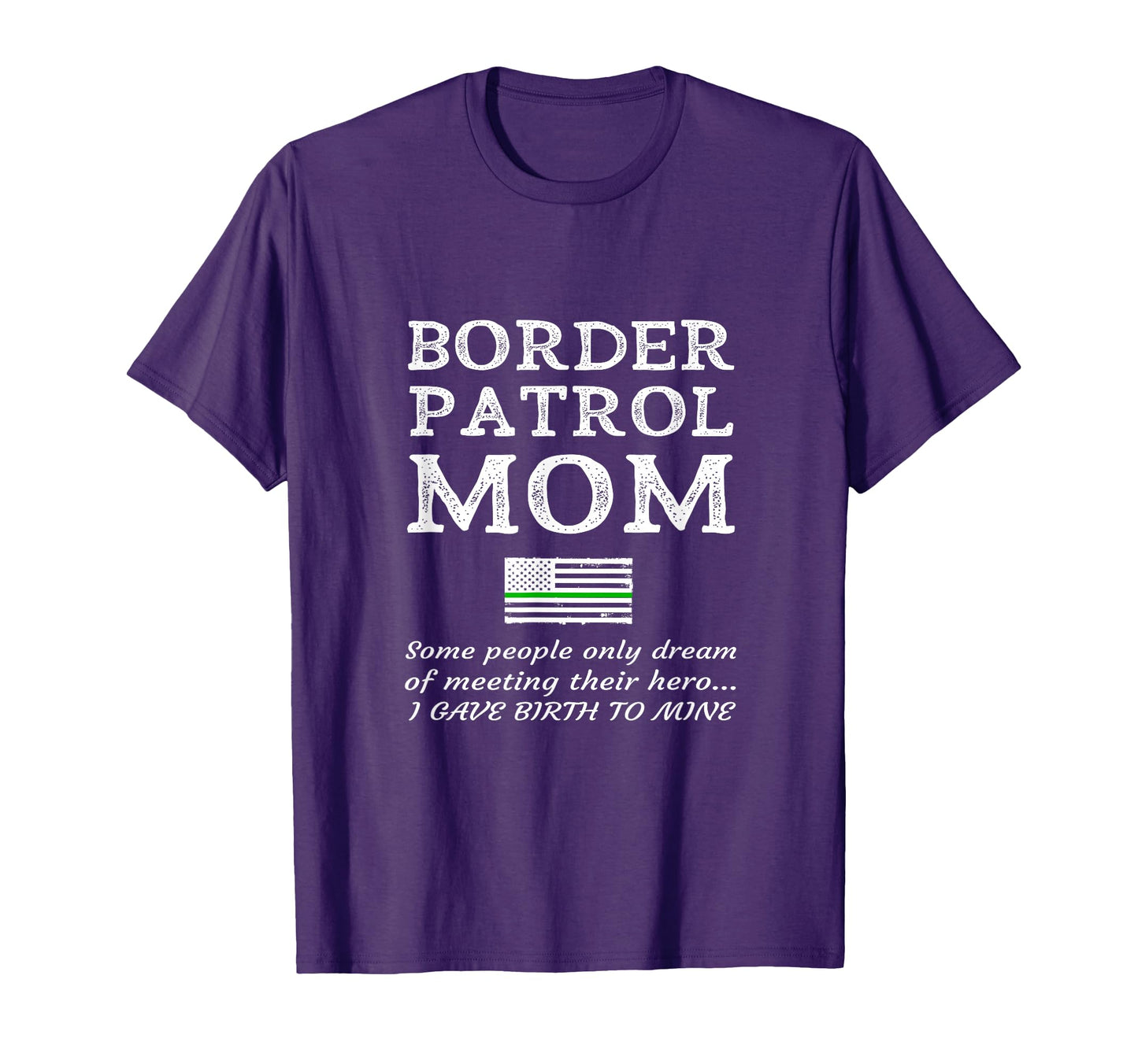 Proud Mother Border Patrol Agent Mom T-Shirt - Minimalist Print Men Women - T-Shirt, Sweatshirt, Hoodie