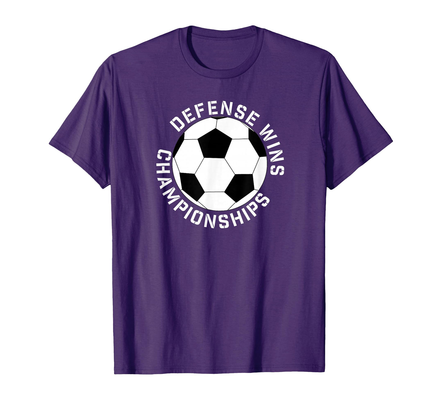 Soccer Defense Wins Championships Elite T-Shirt - Novelty Apparel Unisex - T-Shirt, Sweatshirt, Hoodie