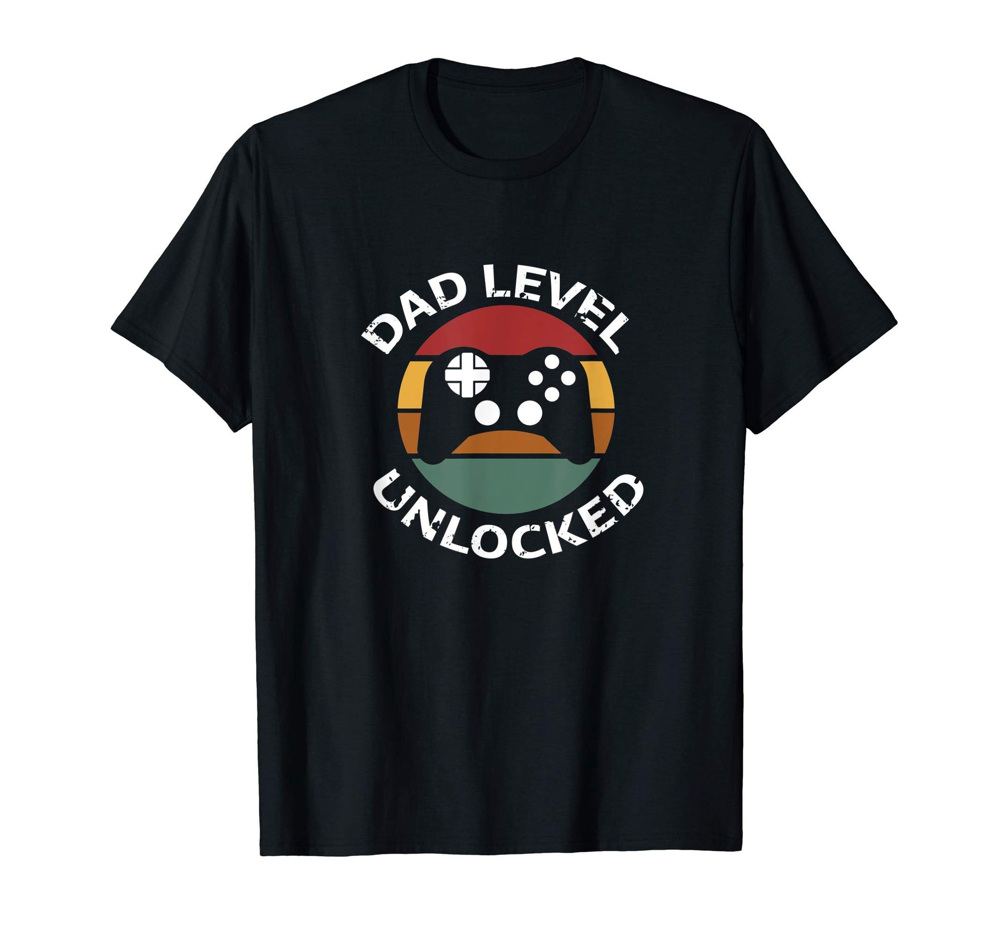 Dad Level Unlocked Games Controler T-Shirt - Graphic Print Men Women - T-Shirt, Sweatshirt, Hoodie