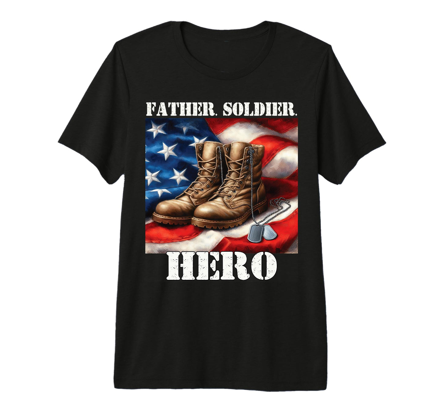Proud Father Son Daughter Army Military T-Shirt - Trendy Graphic Men Women - T-Shirt, Sweatshirt, Hoodie