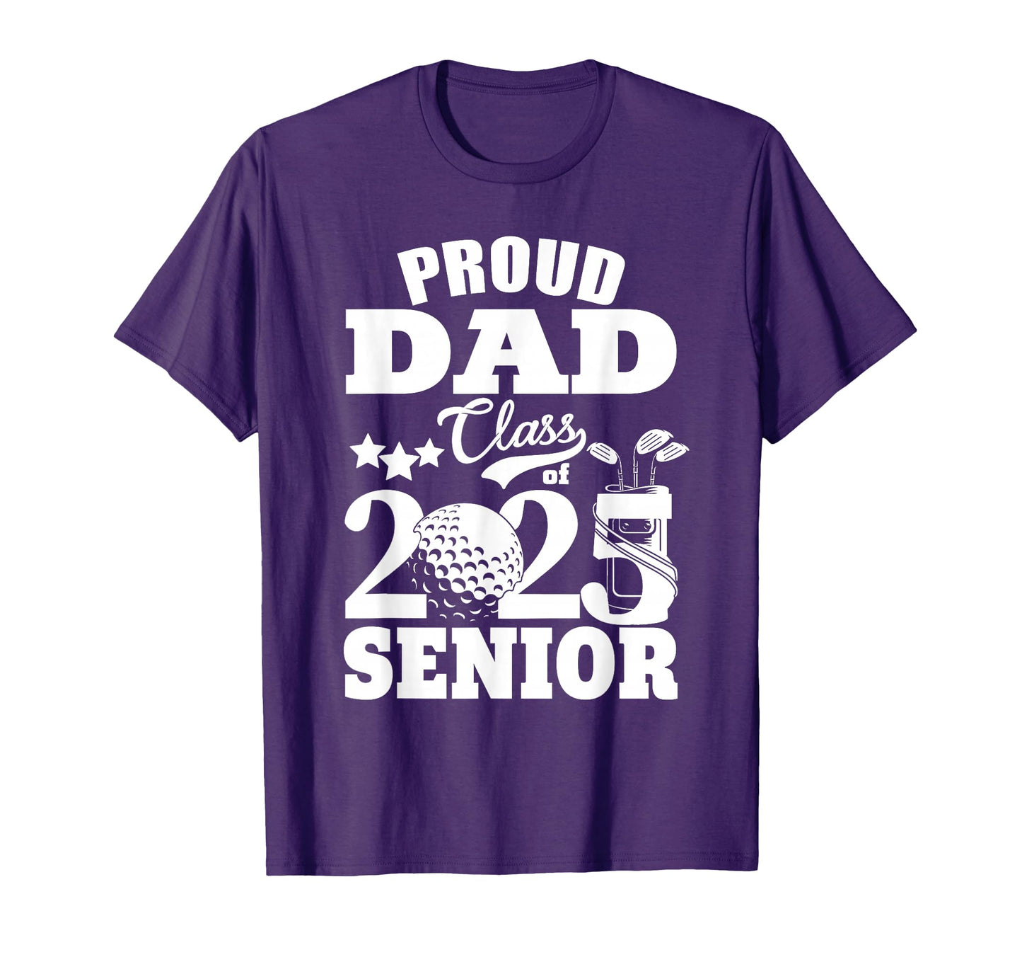 Proud Dad Class 2025 Graduation T-Shirt - Minimalist Print Men Women - T-Shirt, Sweatshirt, Hoodie