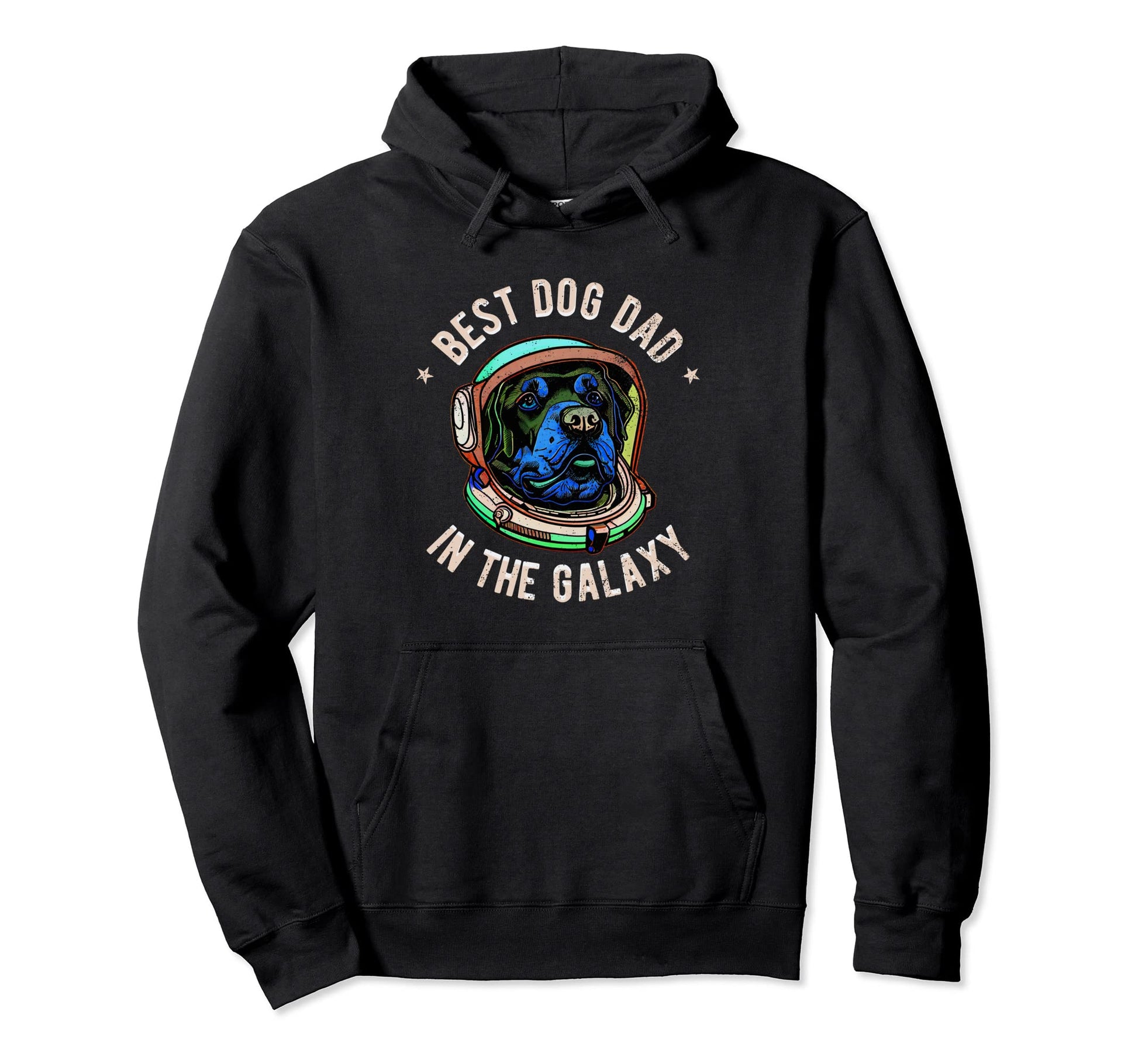 Best Rottweiler Dog Dad Galaxy Hoodie - Unique Graphic Unisex - T-Shirt, Sweatshirt, Hoodie
