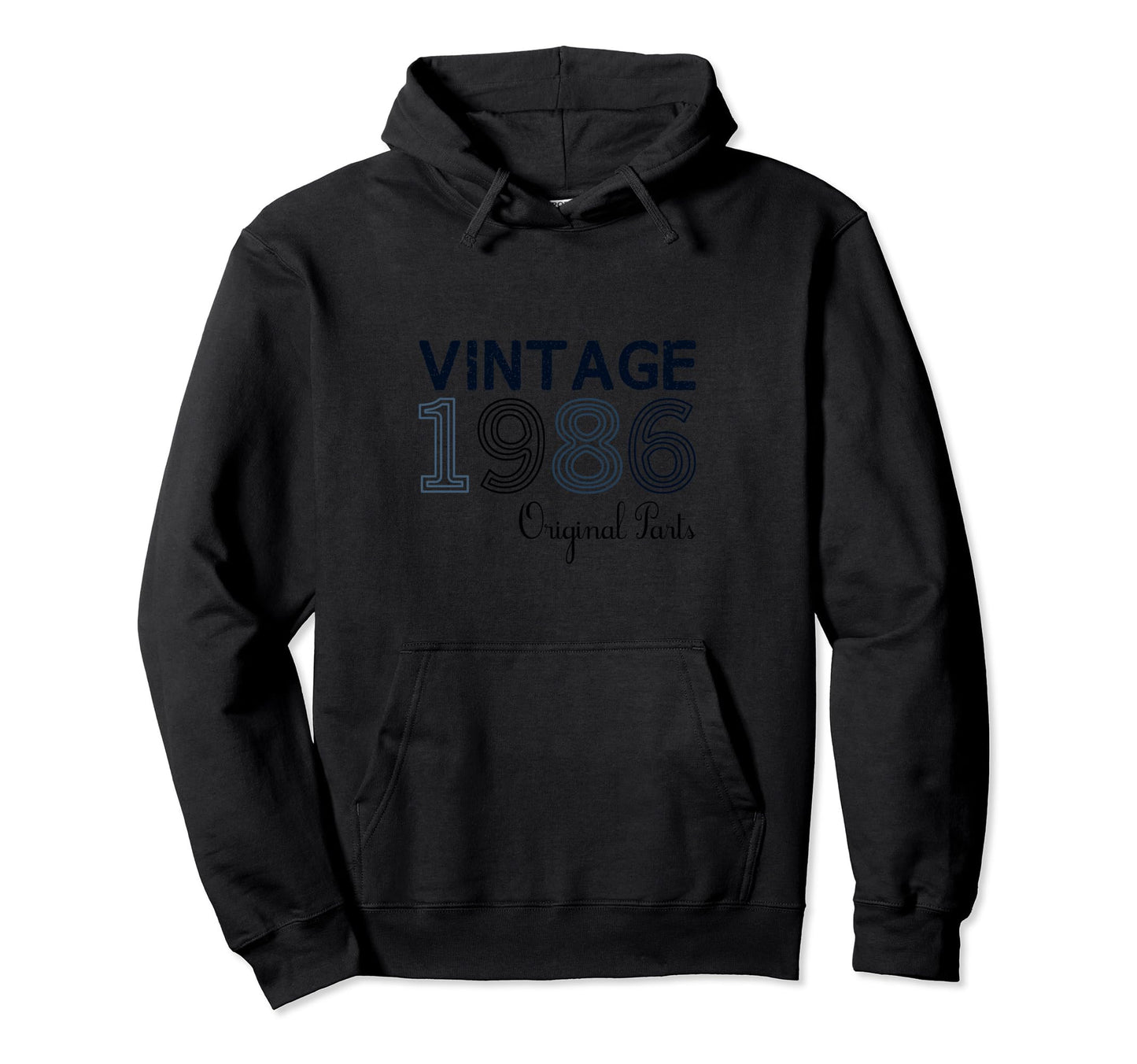Year 1986 Gift Birthday Mom Dad Hoodie - Trendy Graphic Unisex - T-Shirt, Sweatshirt, Hoodie