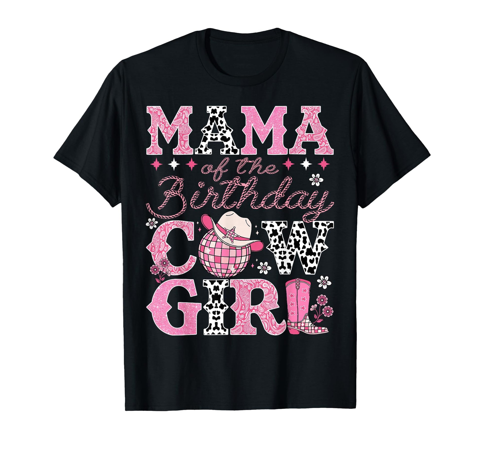 Mama Birthday Cowgirl Rodeo Mama Bday T-Shirt - Streetwear Style Men Women - T-Shirt, Sweatshirt, Hoodie