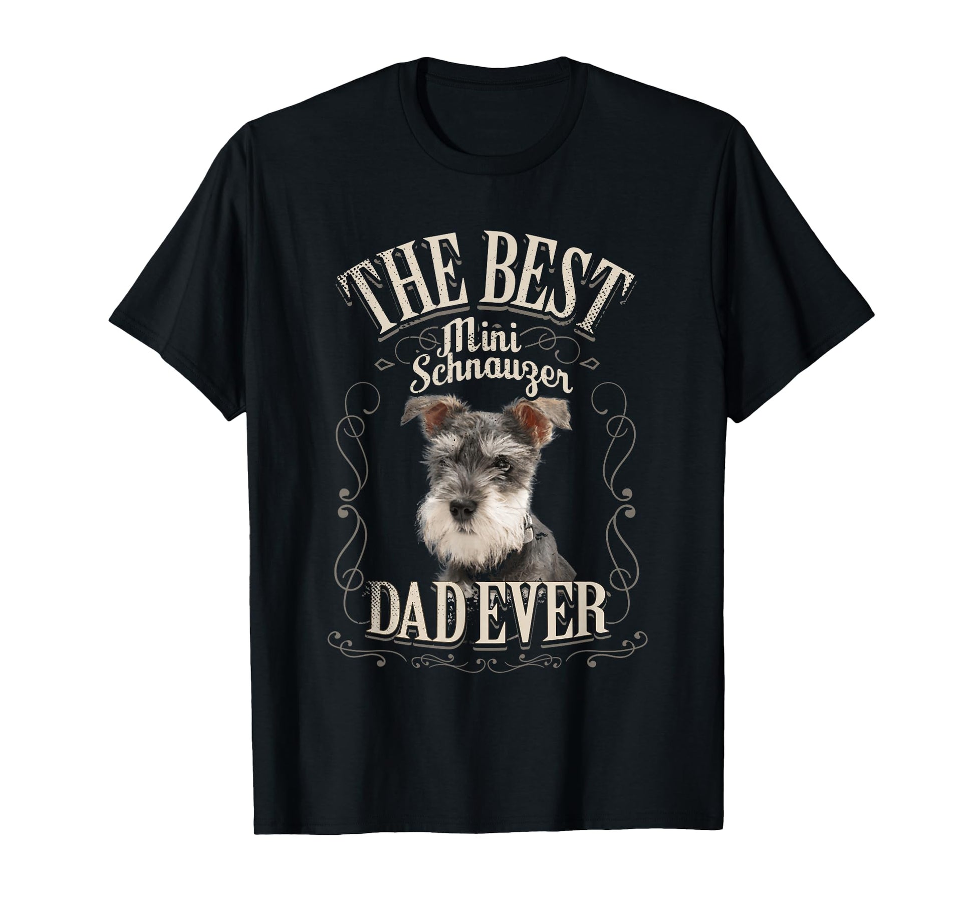 Best Mini Schnauzer Papa Aller T-Shirt - Novelty Apparel Men Women - T-Shirt, Sweatshirt, Hoodie