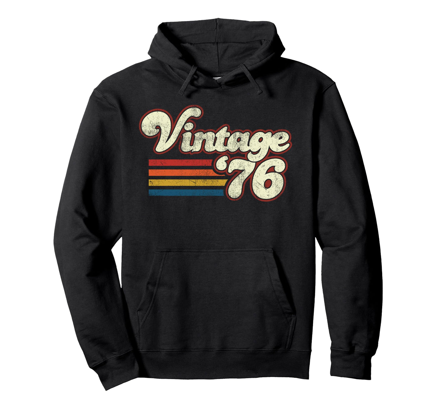 1976 Birthday Hoodie - Streetwear Style for Adults - T-Shirt, Sweatshirt, Hoodie