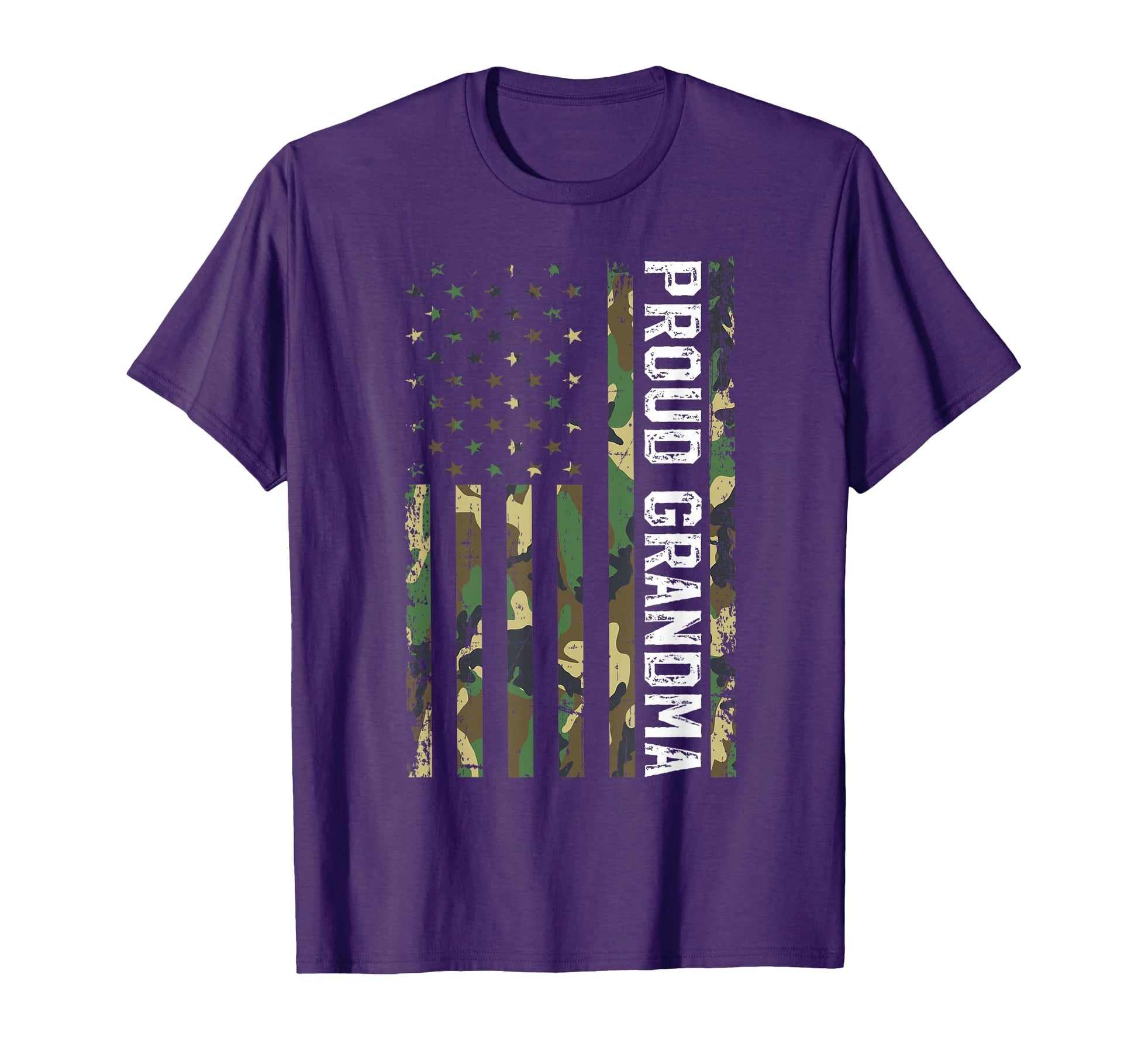 Proud Grandma Soldier Grandma Military T-Shirt - Graphic Print Unisex - T-Shirt, Sweatshirt, Hoodie