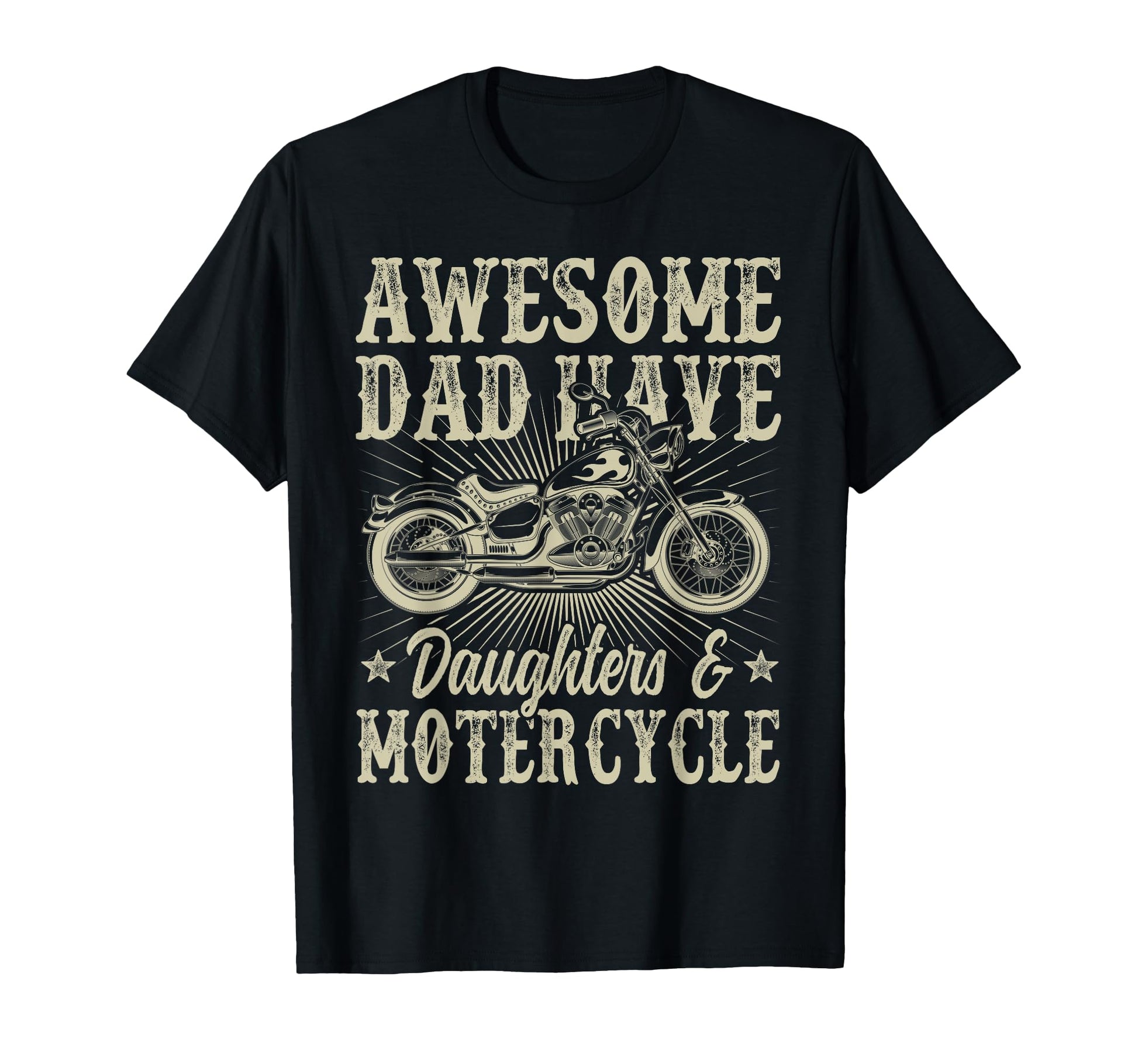 Awesome Dads Have Daughters And T-Shirt - Minimalist Print Unisex - T-Shirt, Sweatshirt, Hoodie