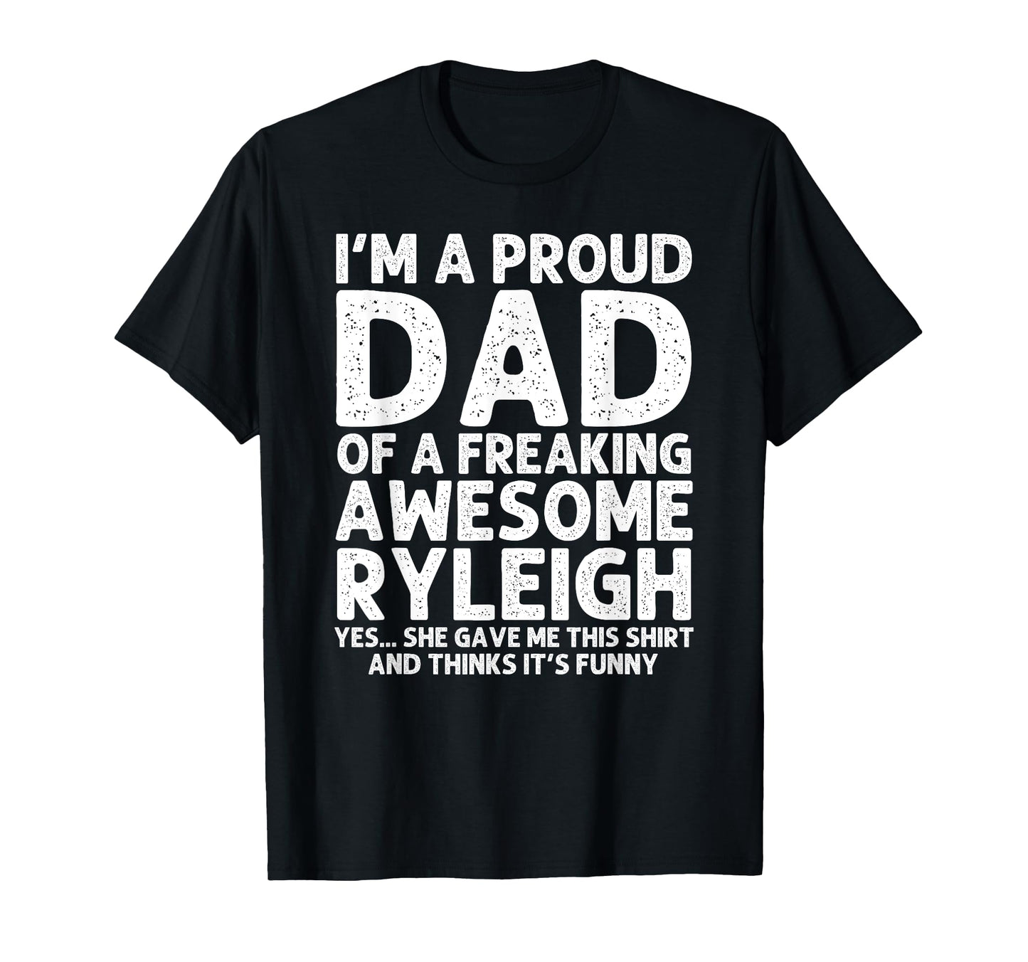 Custom Birthday Son Daughter Him Dad T-Shirt - Minimalist Print for Adults - T-Shirt, Sweatshirt, Hoodie