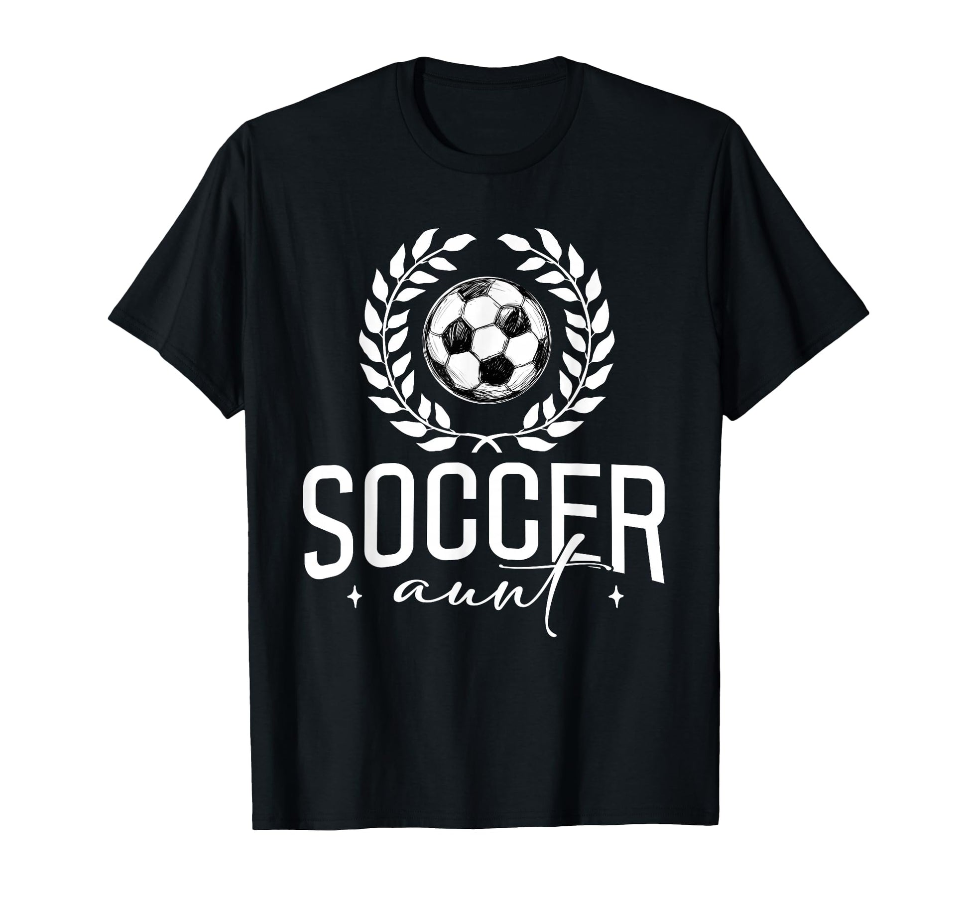 Soccer Aunt Family Matching Soccer T-Shirt - Novelty Apparel Men Women - T-Shirt, Sweatshirt, Hoodie