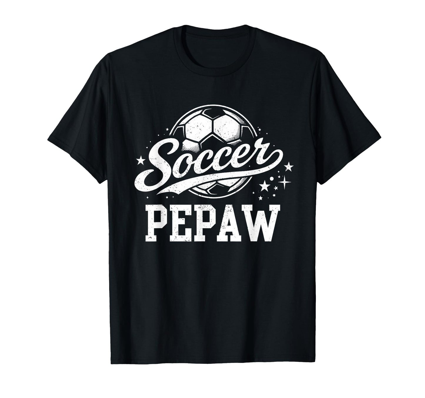 Soccer Pepaw Family Matching Soccer T-Shirt - Minimalist Print Unisex - T-Shirt, Sweatshirt, Hoodie
