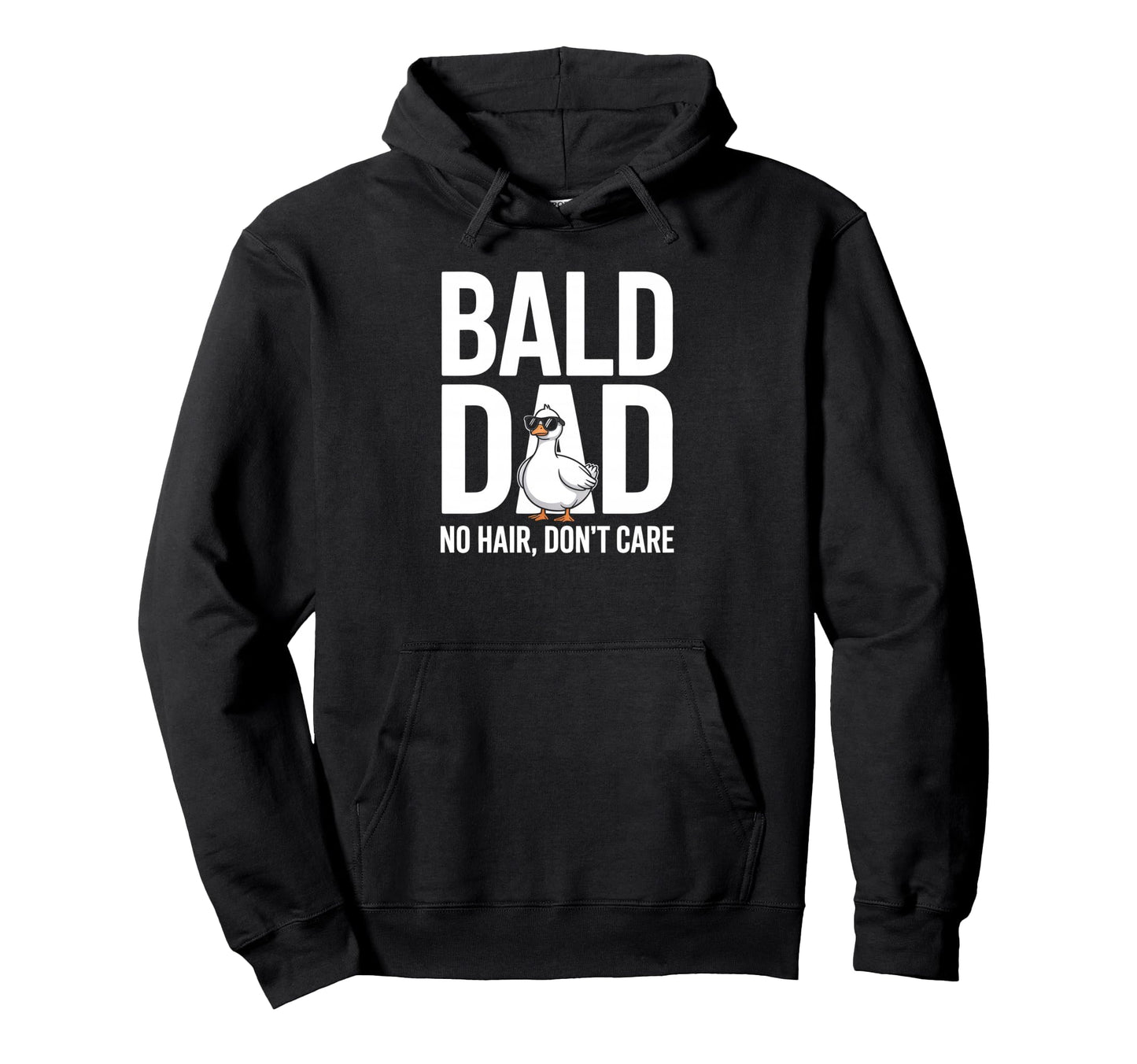 Funny Bald Dad No Hair Dont Care Fathers Hoodie - Unique Graphic Men Women - T-Shirt, Sweatshirt, Hoodie