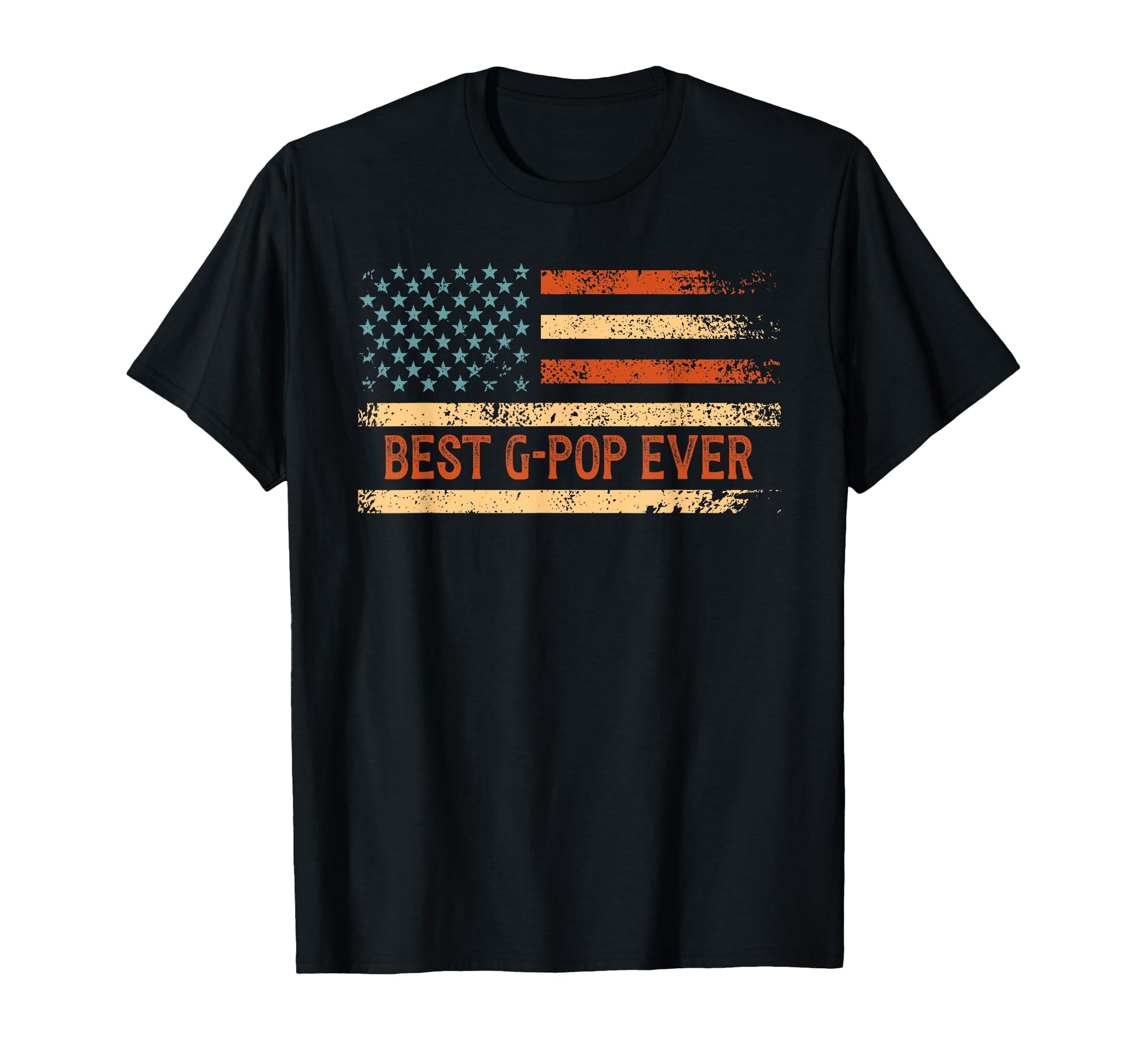 Best G Pop Grandpa Mens Black Flag T-Shirt - Aesthetic Graphic Unisex - T-Shirt, Sweatshirt, Hoodie