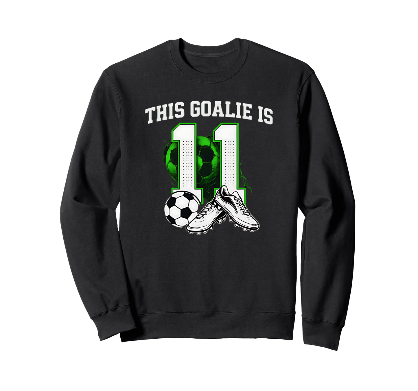 Funny 11Th Birthday Soccer Sweatshirt - Fun Novelty Design Men Women - T-Shirt, Sweatshirt, Hoodie