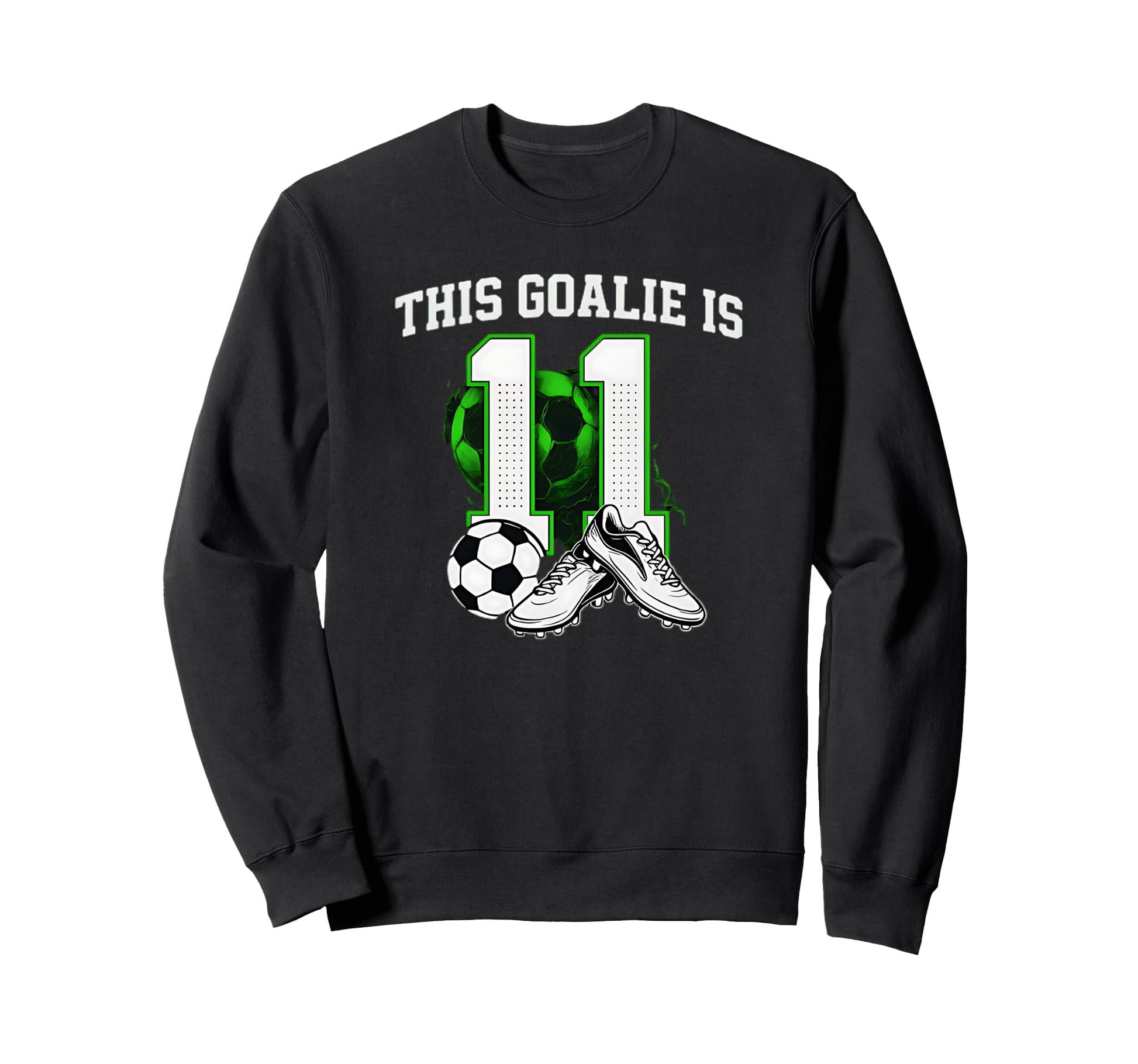 Funny 11Th Birthday Soccer Sweatshirt - Fun Novelty Design Men Women - T-Shirt, Sweatshirt, Hoodie