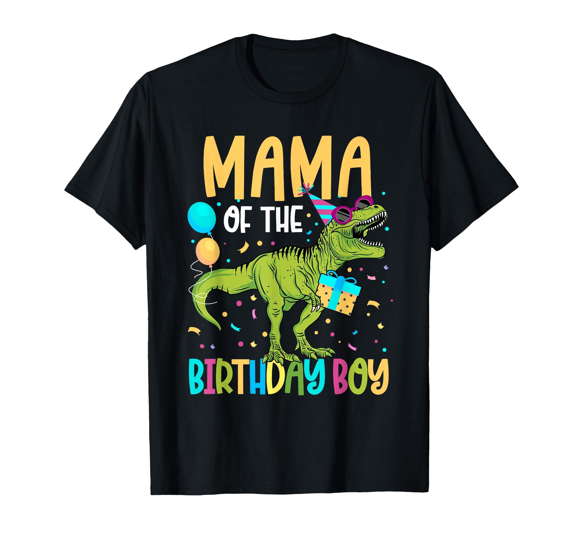 Mama Birthday Family Matching Dinosaur Squad T-Shirt - Graphic Print Unisex - T-Shirt, Sweatshirt, Hoodie