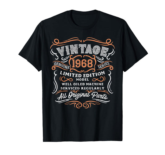 1968 Funny 51St Birthday Gifts Dad T-Shirt - Trendy Graphic for Adults - T-Shirt, Sweatshirt, Hoodie