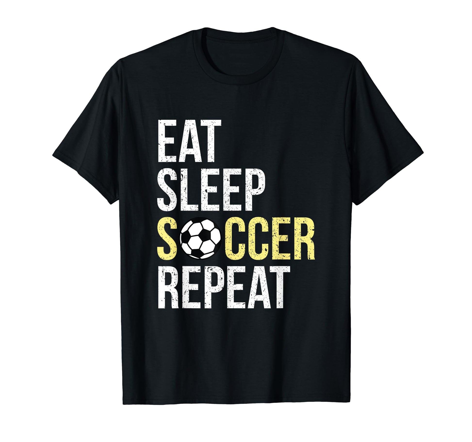 Soccer Player Gift Eat Sleep Soccer T-Shirt - Unique Graphic Men Women - T-Shirt, Sweatshirt, Hoodie