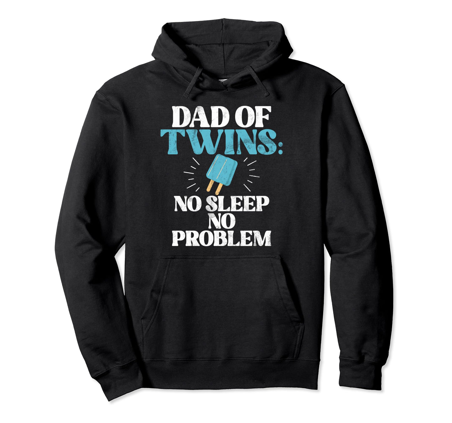 Dad Twins No Sleep No Problem Twin Dad Hoodie - Custom Art Print for Adults - T-Shirt, Sweatshirt, Hoodie