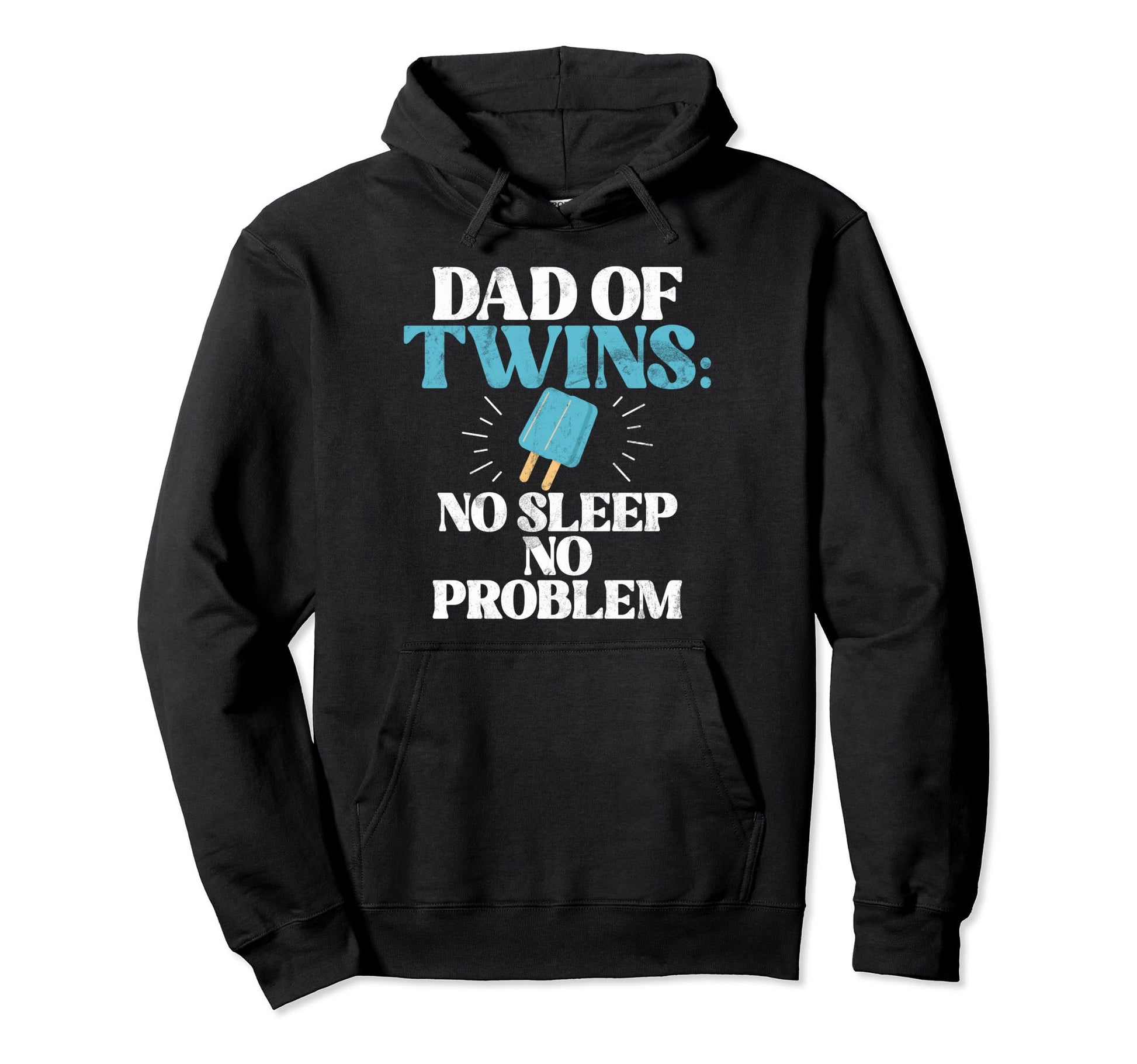 Dad Twins No Sleep No Problem Twin Dad Hoodie - Custom Art Print for Adults - T-Shirt, Sweatshirt, Hoodie
