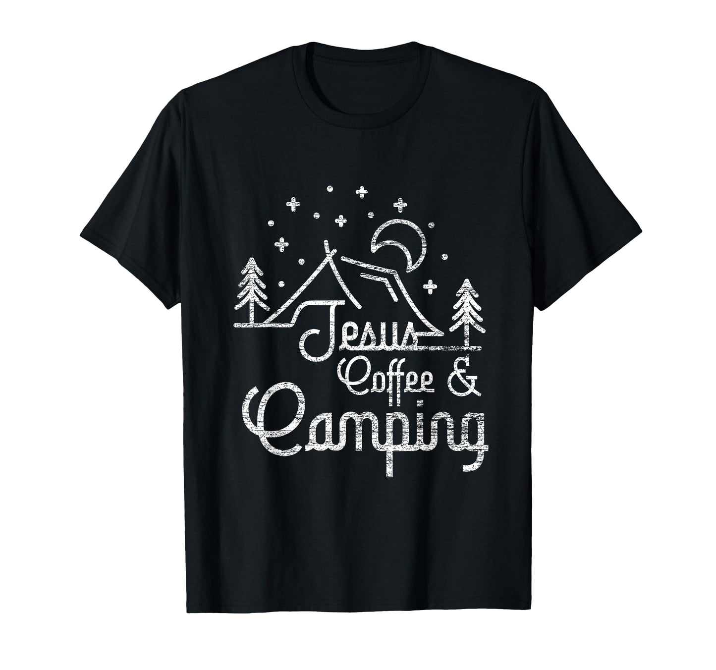 Camping Coffee Camper Camp Lover T-Shirt - Trendy Graphic Men Women - T-Shirt, Sweatshirt, Hoodie