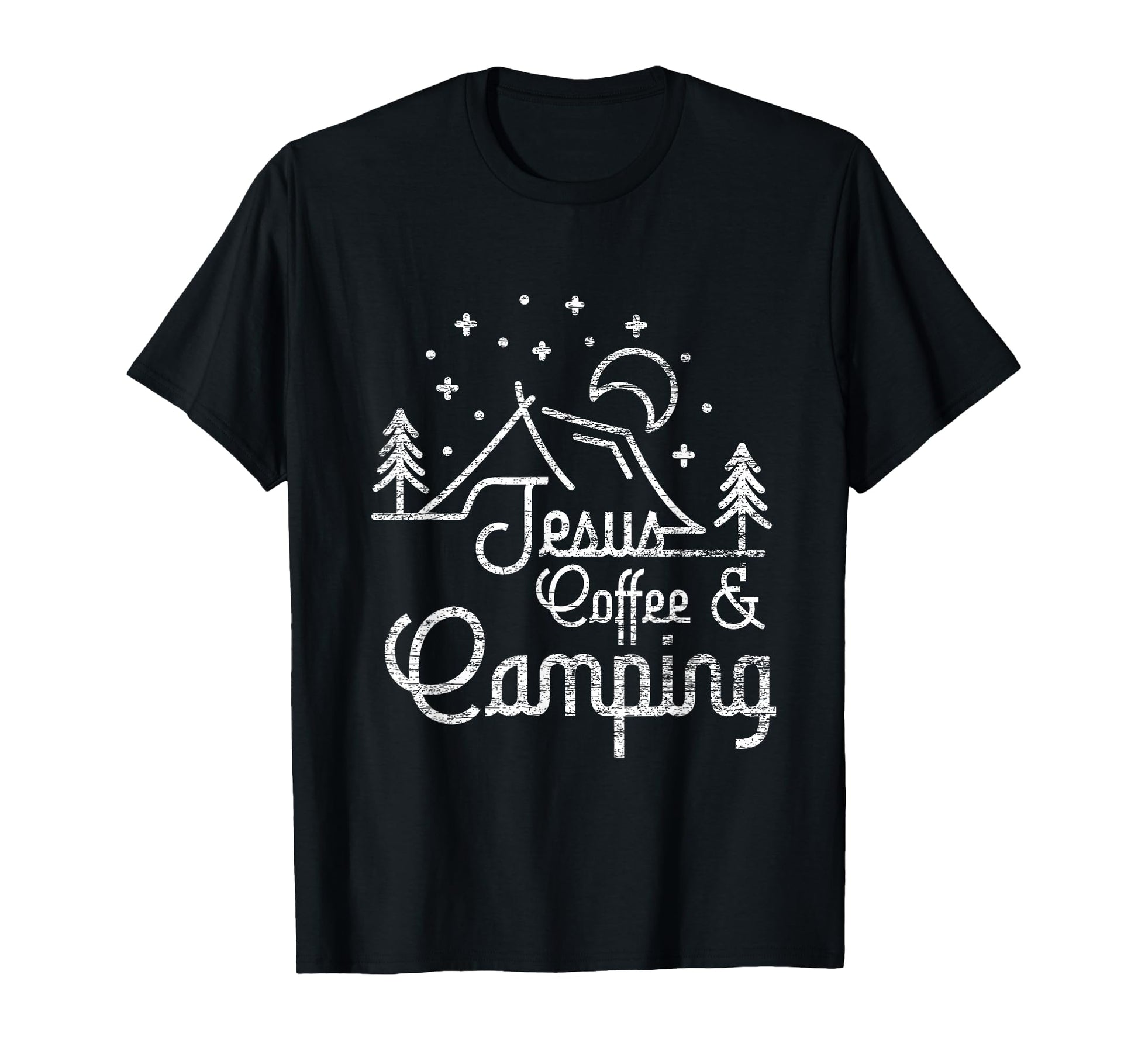 Camping Coffee Camper Camp Lover T-Shirt - Trendy Graphic Men Women - T-Shirt, Sweatshirt, Hoodie