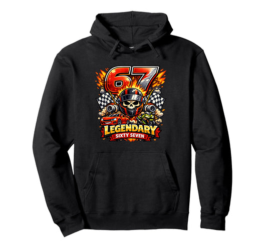 67Th Birthday Racing Car Motorcycle Hoodie - Custom Art Print Unisex - T-Shirt, Sweatshirt, Hoodie