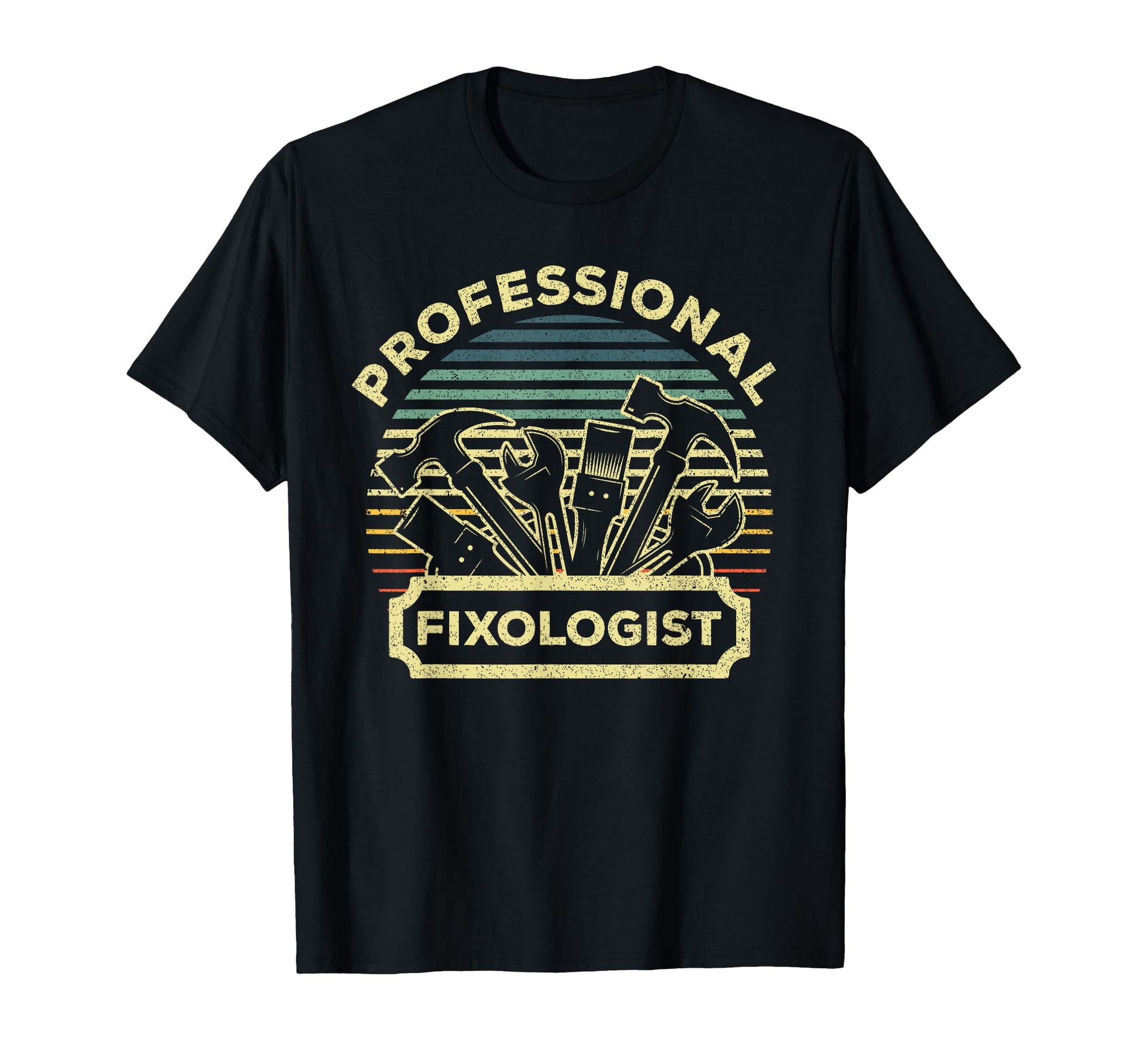 Funny Handyman Dad Fixologist T-Shirt - Fun Novelty Design Unisex - T-Shirt, Sweatshirt, Hoodie