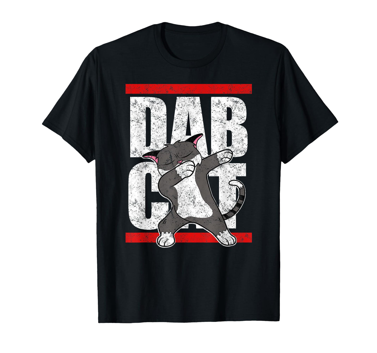 Dabbing Cat Feline Dab Dance Funny T-Shirt - Aesthetic Graphic for Adults - T-Shirt, Sweatshirt, Hoodie
