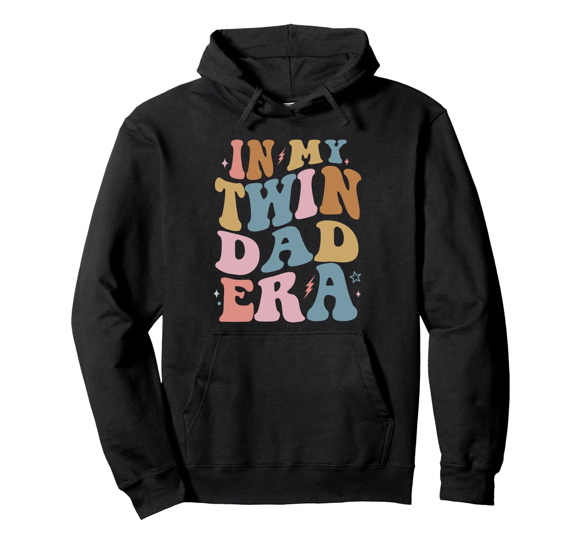 My Twin Dad Era Pregnancy Announcement Hoodie - Graphic Print for Adults - T-Shirt, Sweatshirt, Hoodie