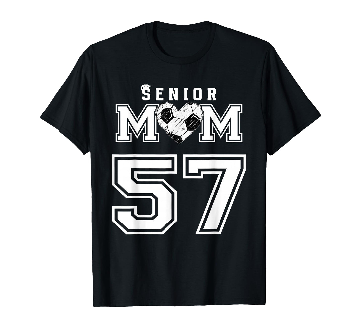 Proud Senior Soccer Mom Custom Jersey T-Shirt - Unique Graphic Men Women - T-Shirt, Sweatshirt, Hoodie