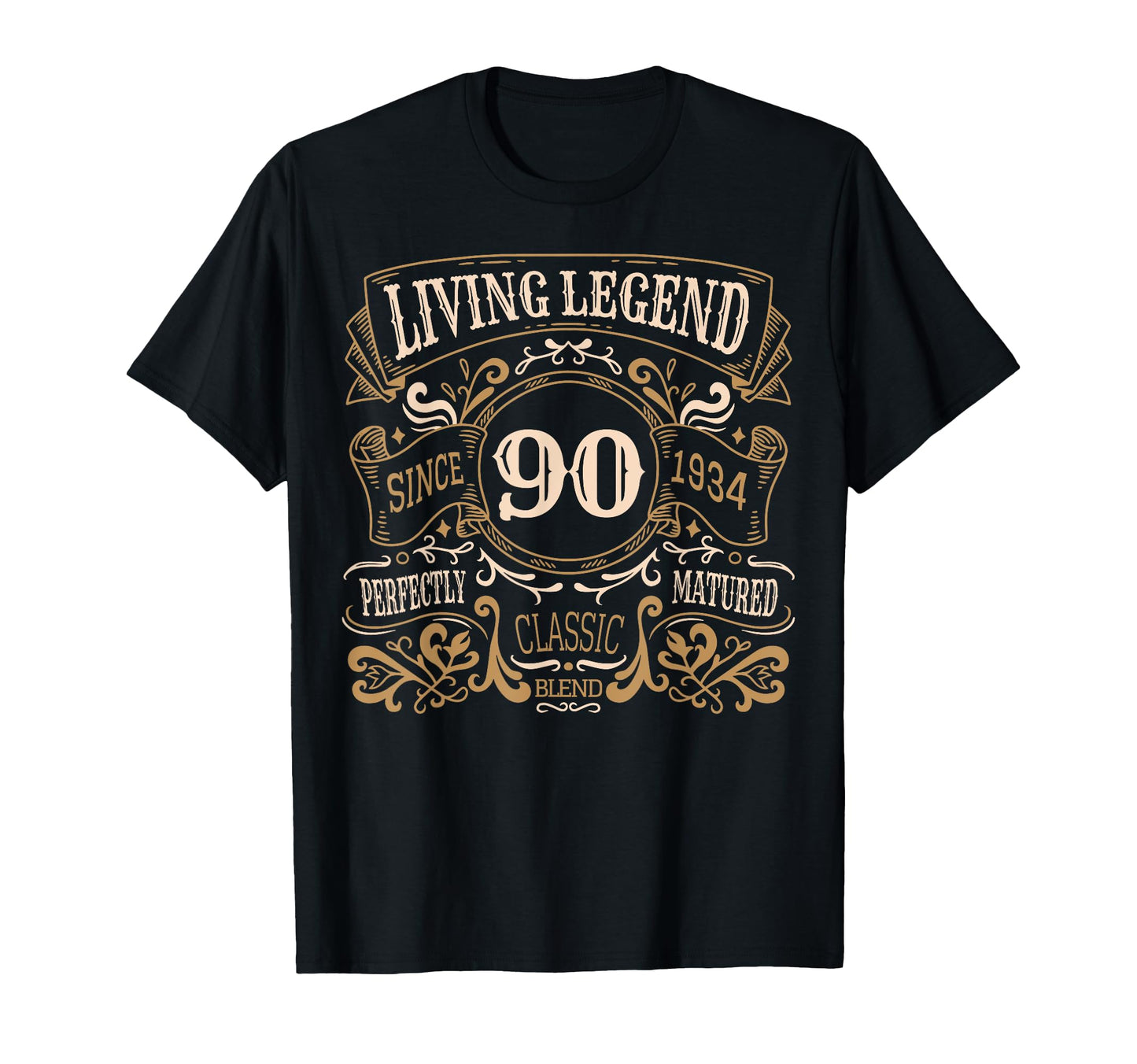 Living Legend Since 1934 Personalized T-Shirt - Unique Graphic Men Women - T-Shirt, Sweatshirt, Hoodie